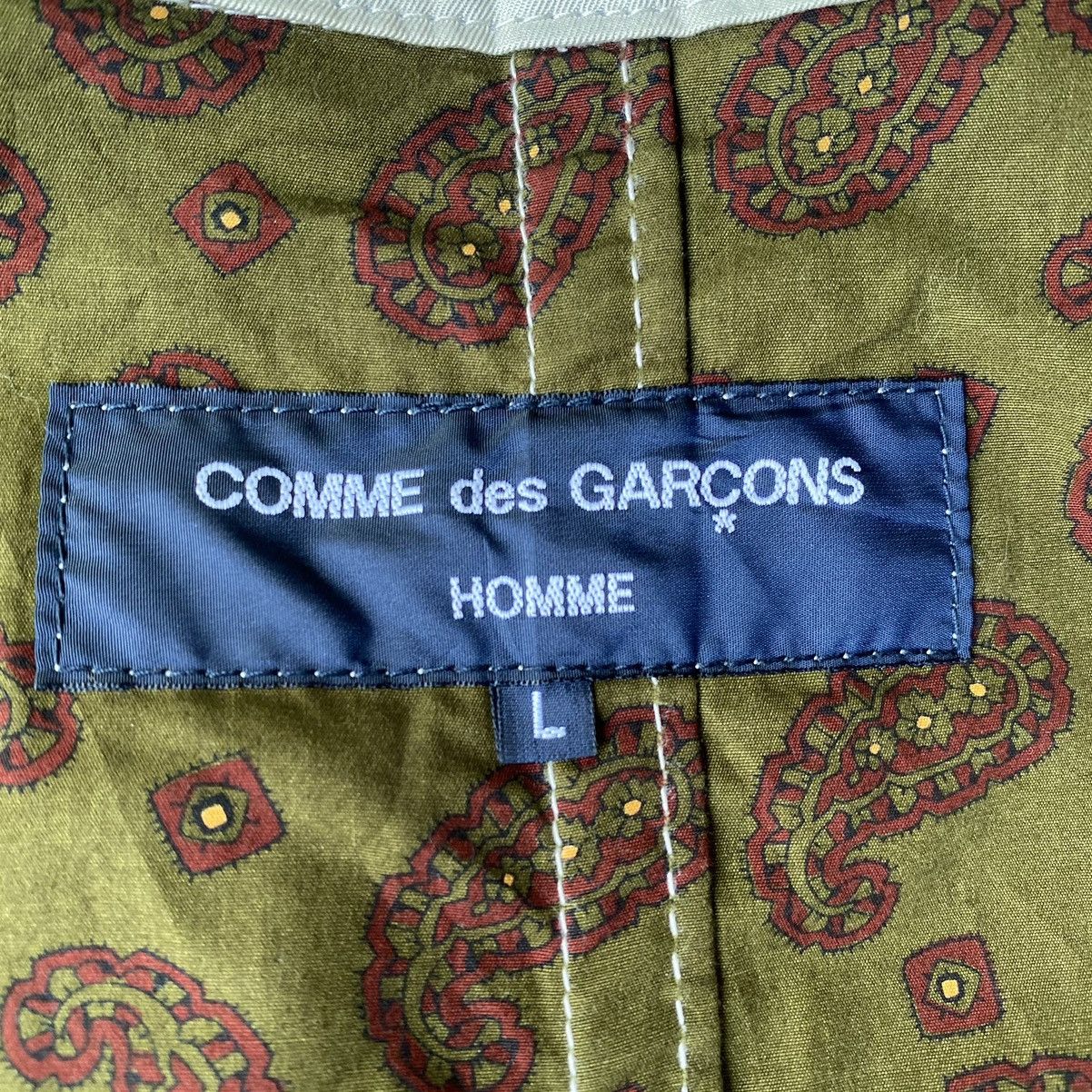 Comme des Garcons AW06 Paisley Lining Blazer Size US L / EU 52-54 / 3 - 6 Thumbnail