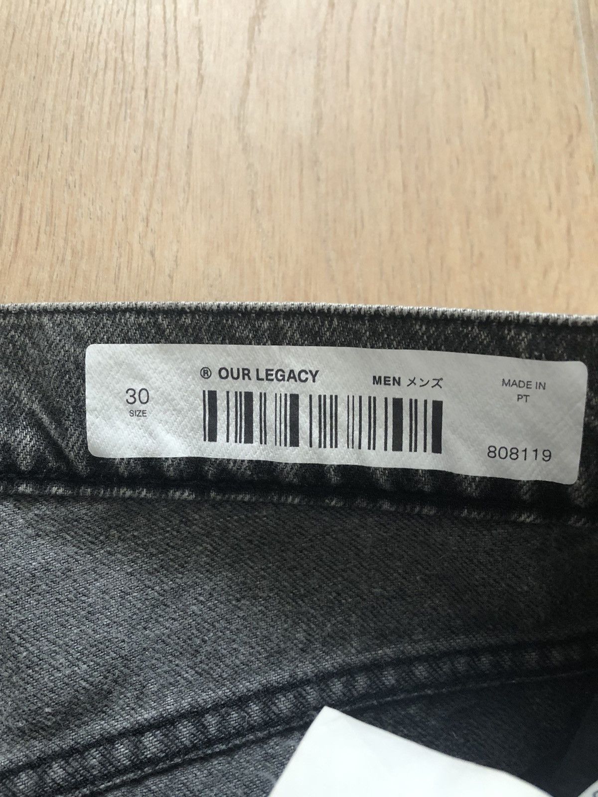 Extended Third cut jeans - Our Legacy