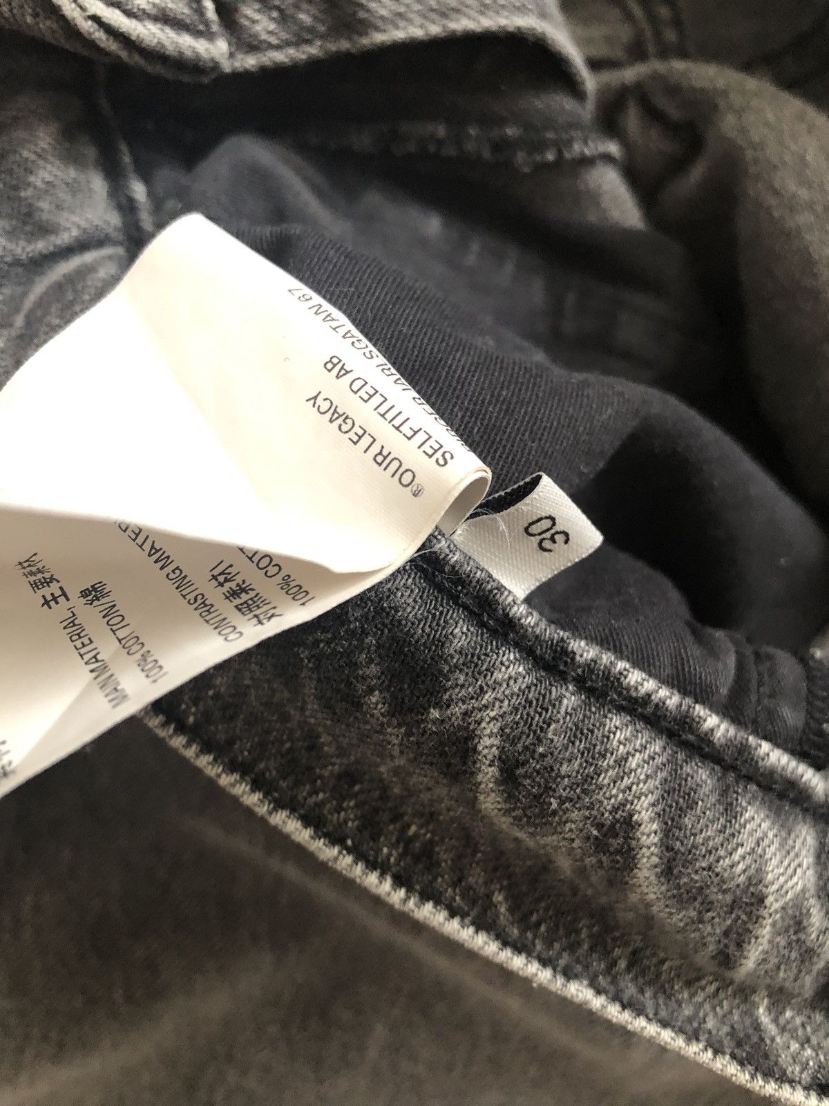 Extended Third cut jeans - Our Legacy