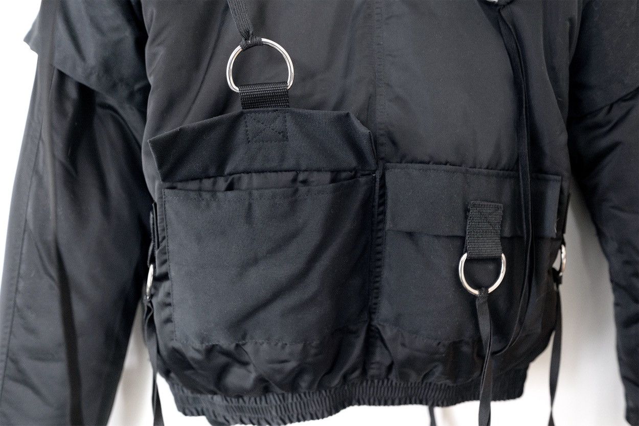 Designer Rick Owens inspired Parachute Jacket. Custom made. Size US M / EU 48-50 / 2 - 5 Thumbnail