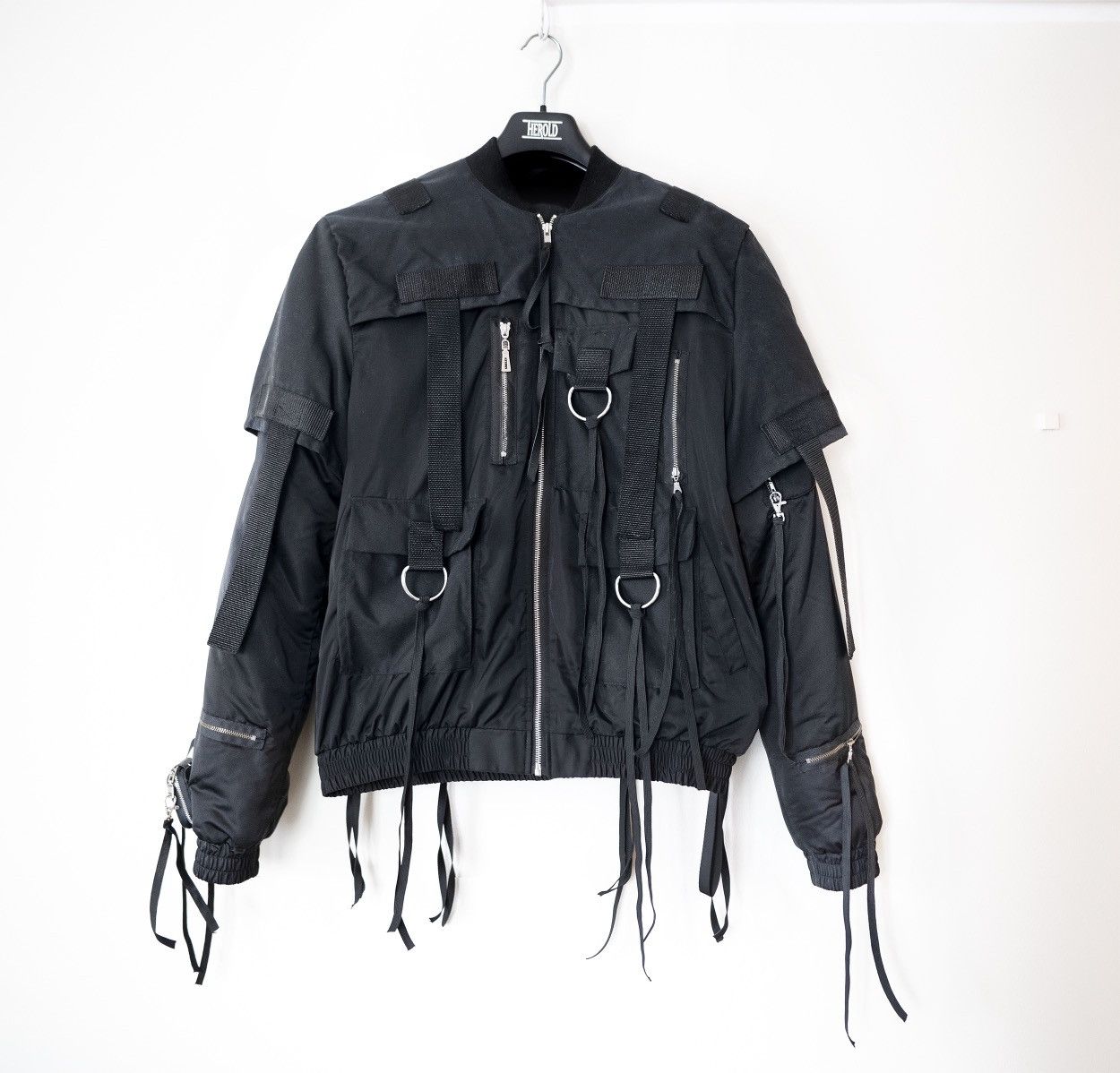 Designer Rick Owens inspired Parachute Jacket. Custom made. Size US M / EU 48-50 / 2 - 1 Thumbnail