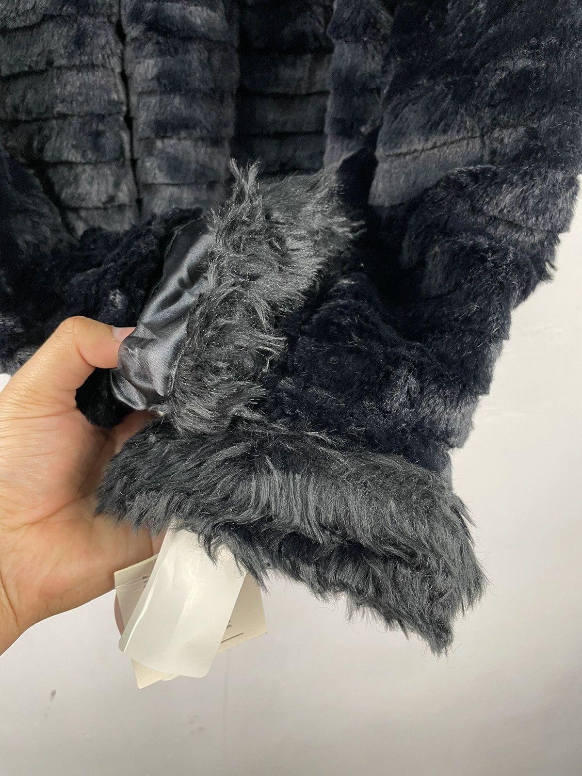 Japanese Brand 🇯🇵 NOS L’espoir Mohair Cardigan Jacket Shag Shaggy Size XL / US 12-14 / IT 48-50 - 6 Thumbnail