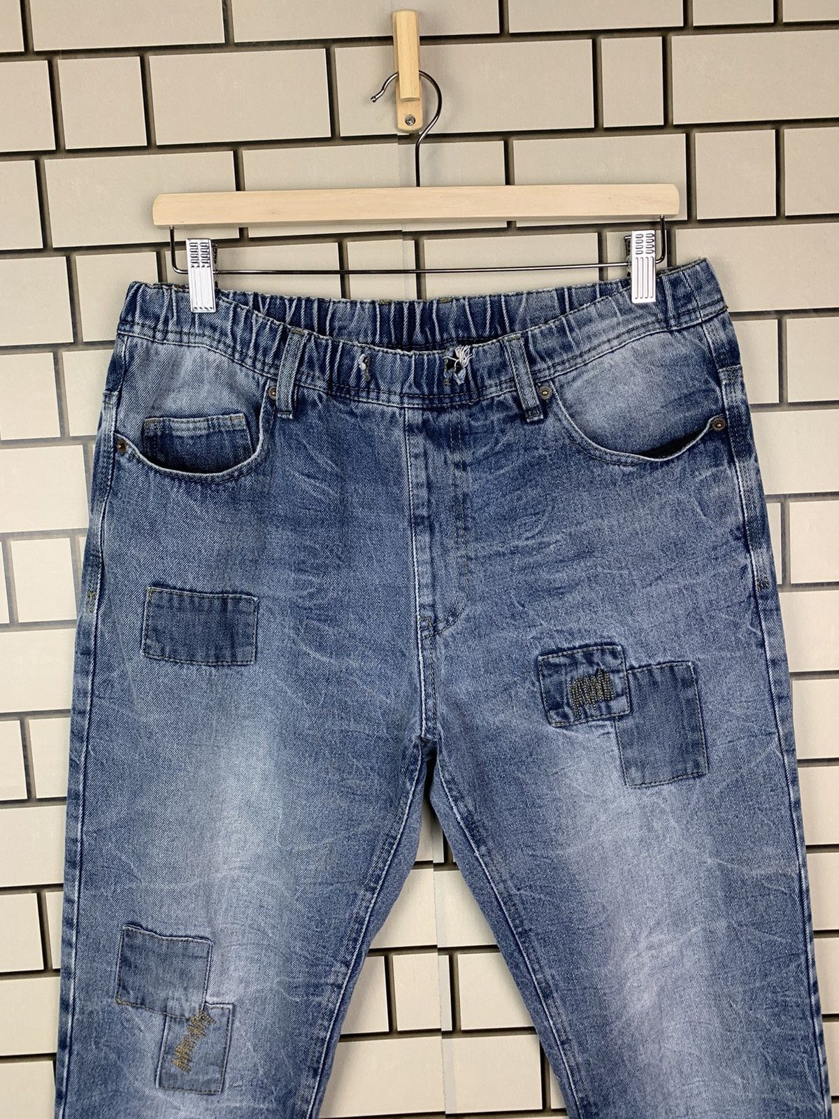 Vintage Japanese Brand Patchwork Denim