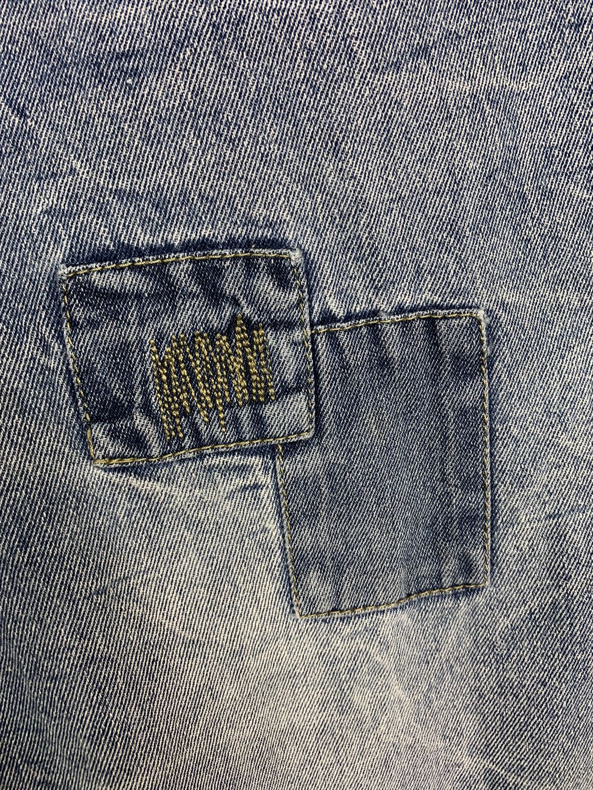Vintage Japanese Brand Patchwork Denim