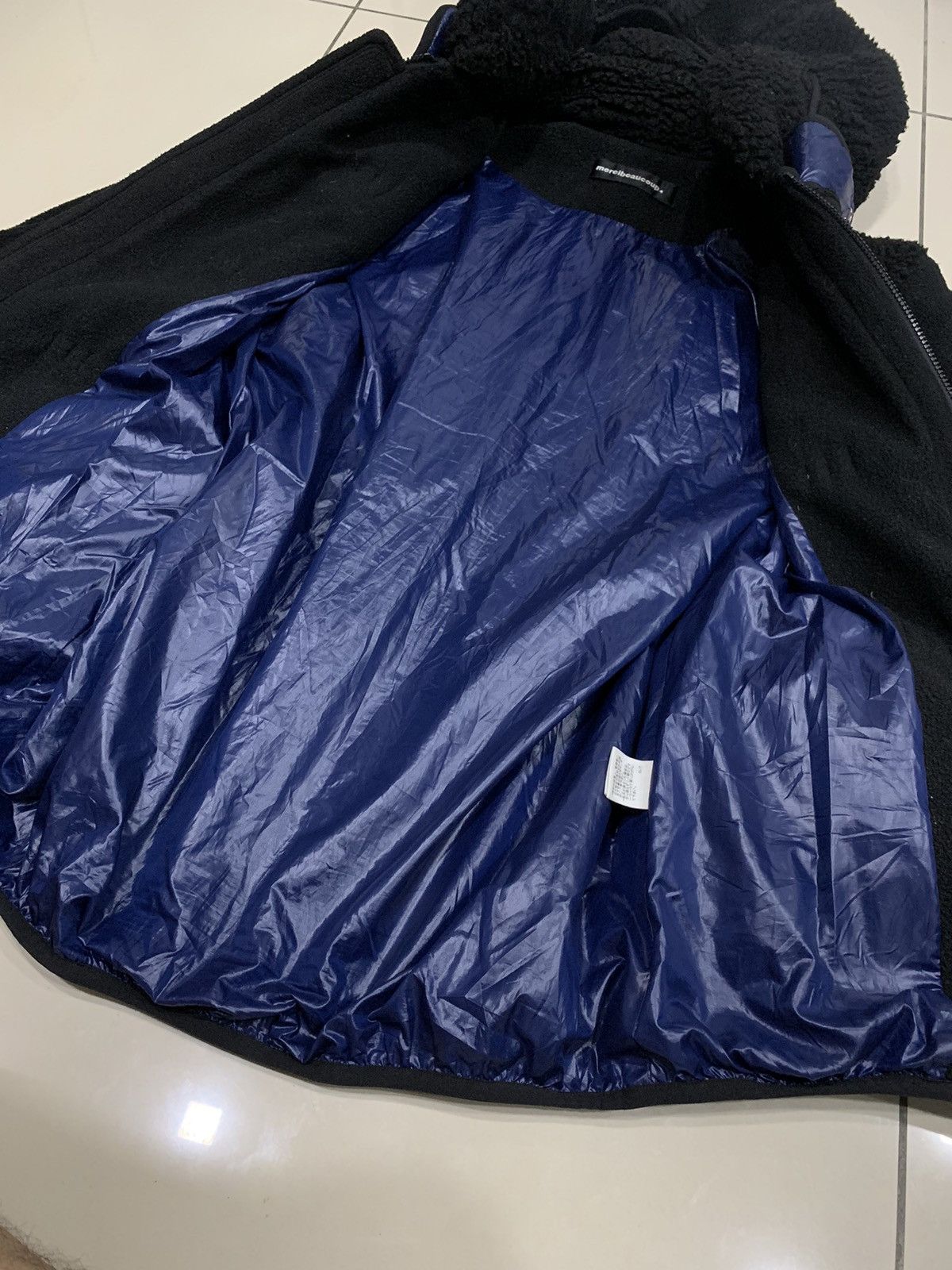 Issey Miyake ISSEY MIYAKE MERCIBEAUCOUP FLEECE FLUFFY BULKY JACKET HOODIE Size US M / EU 48-50 / 2 - 8 Thumbnail