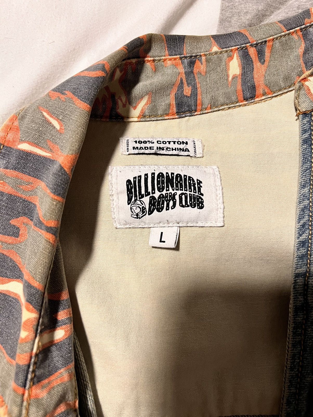 Billionaire Boys Club Billionaire Boys Club Camo Denim Jacket Size US L / EU 52-54 / 3 - 3 Thumbnail