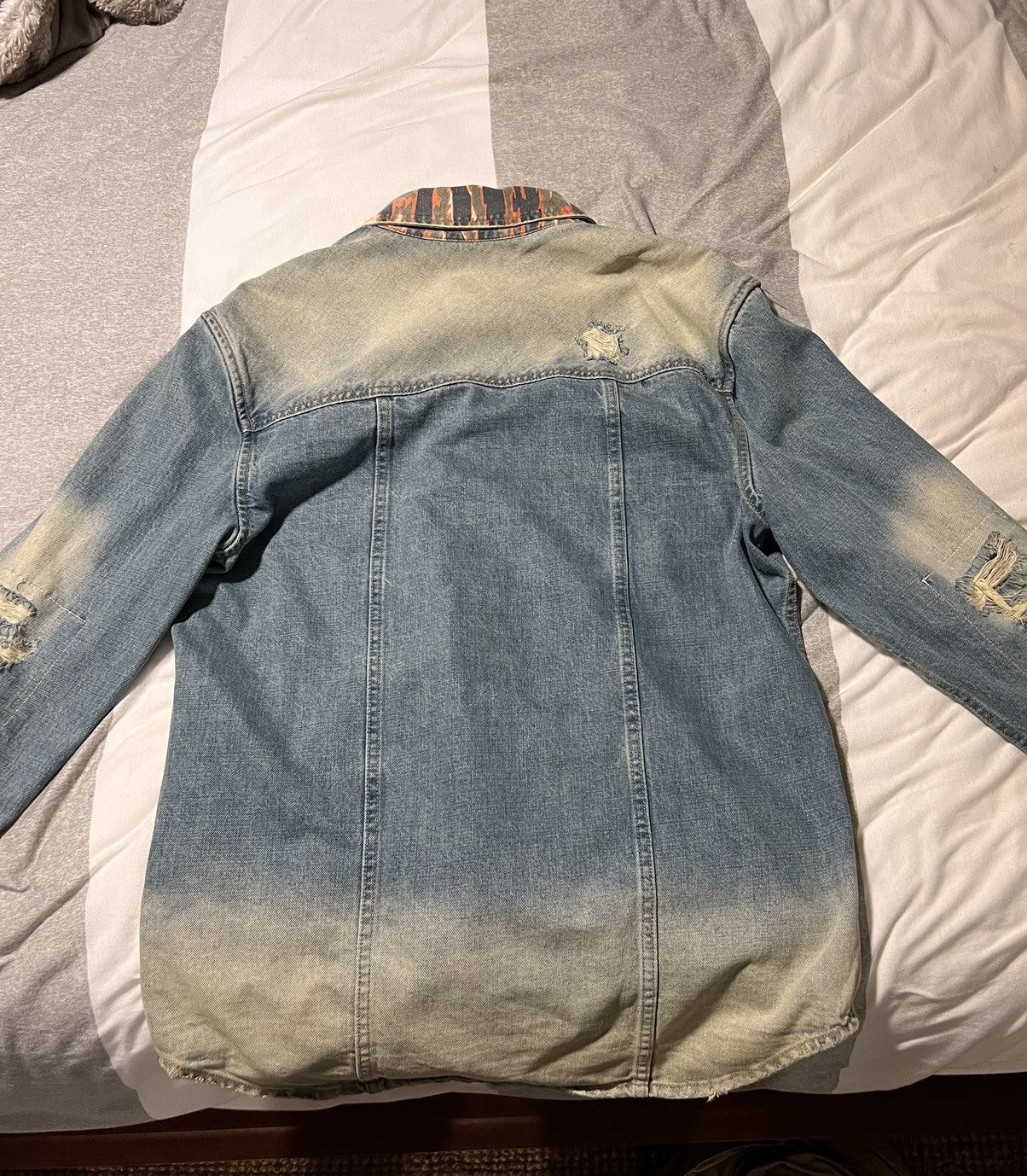 Billionaire Boys Club Billionaire Boys Club Camo Denim Jacket Size US L / EU 52-54 / 3 - 7 Thumbnail