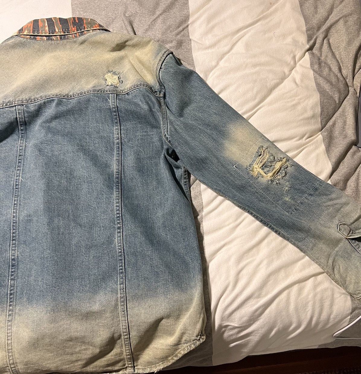 Billionaire Boys Club Billionaire Boys Club Camo Denim Jacket Size US L / EU 52-54 / 3 - 8 Thumbnail