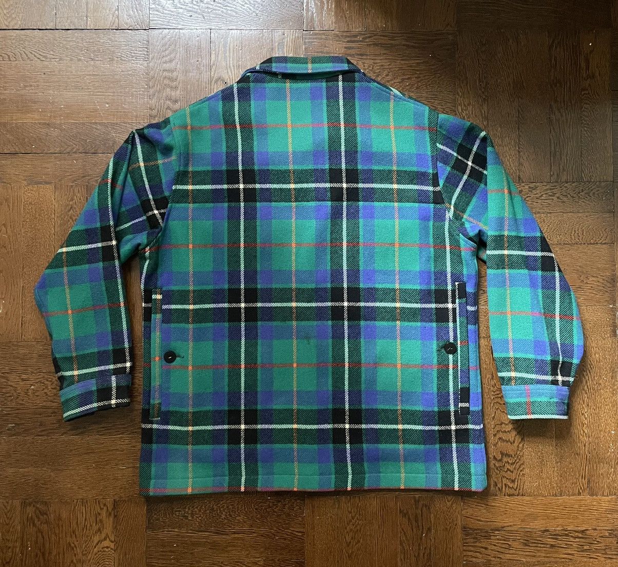 Pendleton × Vintage × Woolrich Woolen Mills LAST DROP Vtg Pendleton Wool Hunting Jacket - Plaid Mackinaw Size US L / EU 52-54 / 3 - 2 Thumbnail