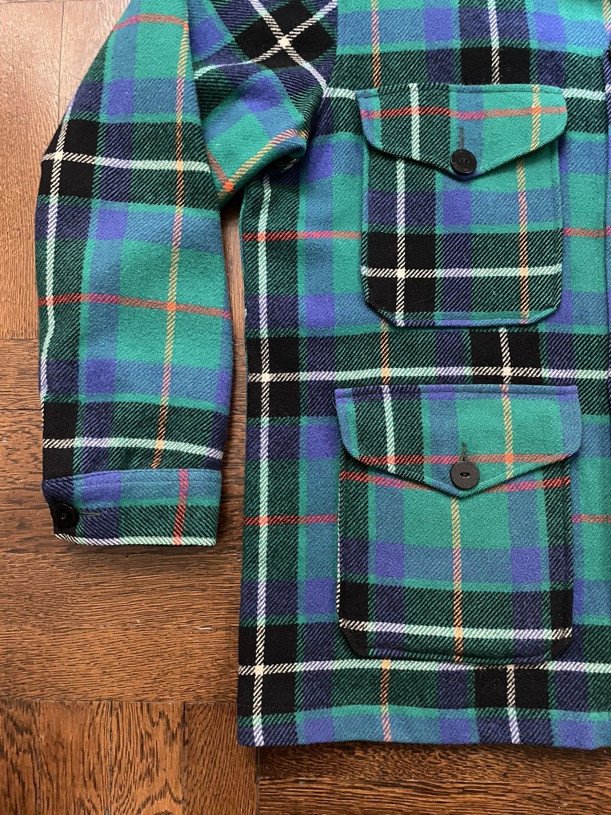 Pendleton × Vintage × Woolrich Woolen Mills LAST DROP Vtg Pendleton Wool Hunting Jacket - Plaid Mackinaw Size US L / EU 52-54 / 3 - 6 Thumbnail