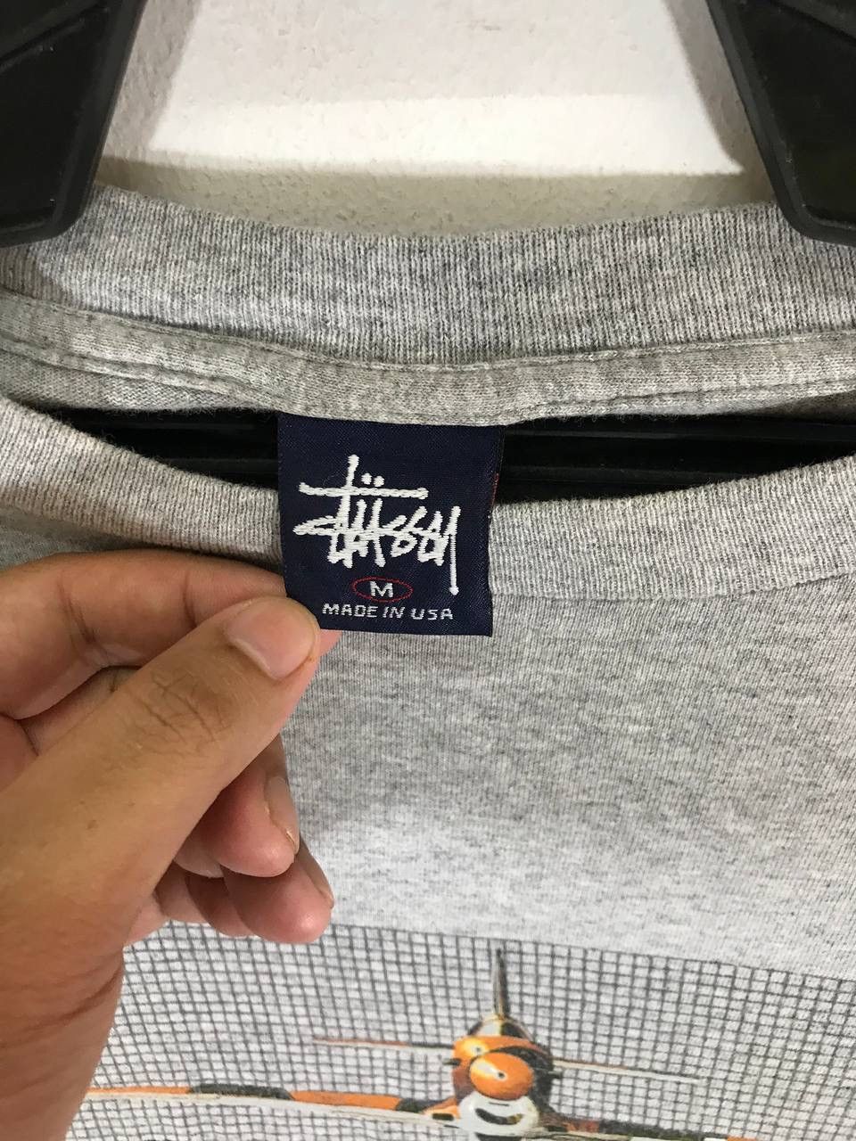 Stussy × Vintage Rare design air force international command Size US M / EU 48-50 / 2 - 6 Thumbnail