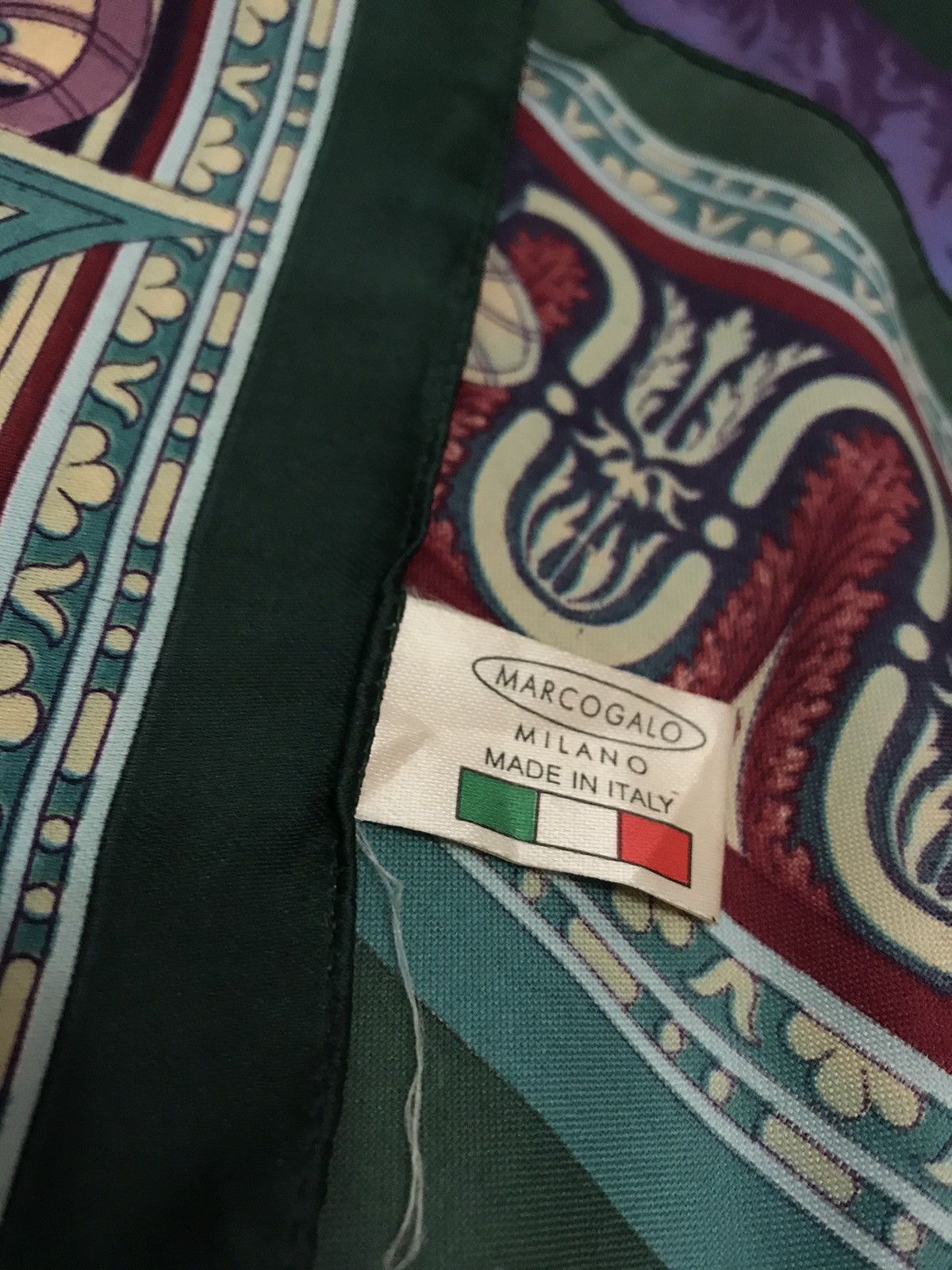 Other Marcogalo Milano Silk Scarf Size ONE SIZE - 5 Thumbnail