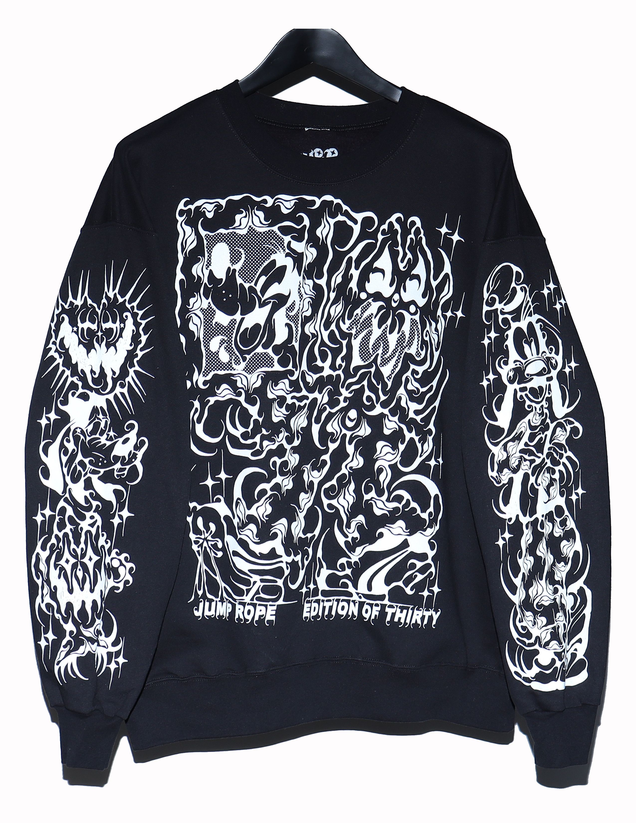Asspizza Jump Rope "Dancing In My Head" Crewneck Size US L / EU 52-54 / 3 - 1 Thumbnail