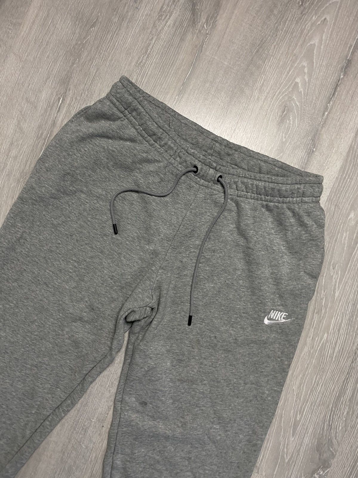 Nike × Vintage Nike vintage grey sweat pants small logo Size US 30 / EU 46 - 3 Thumbnail