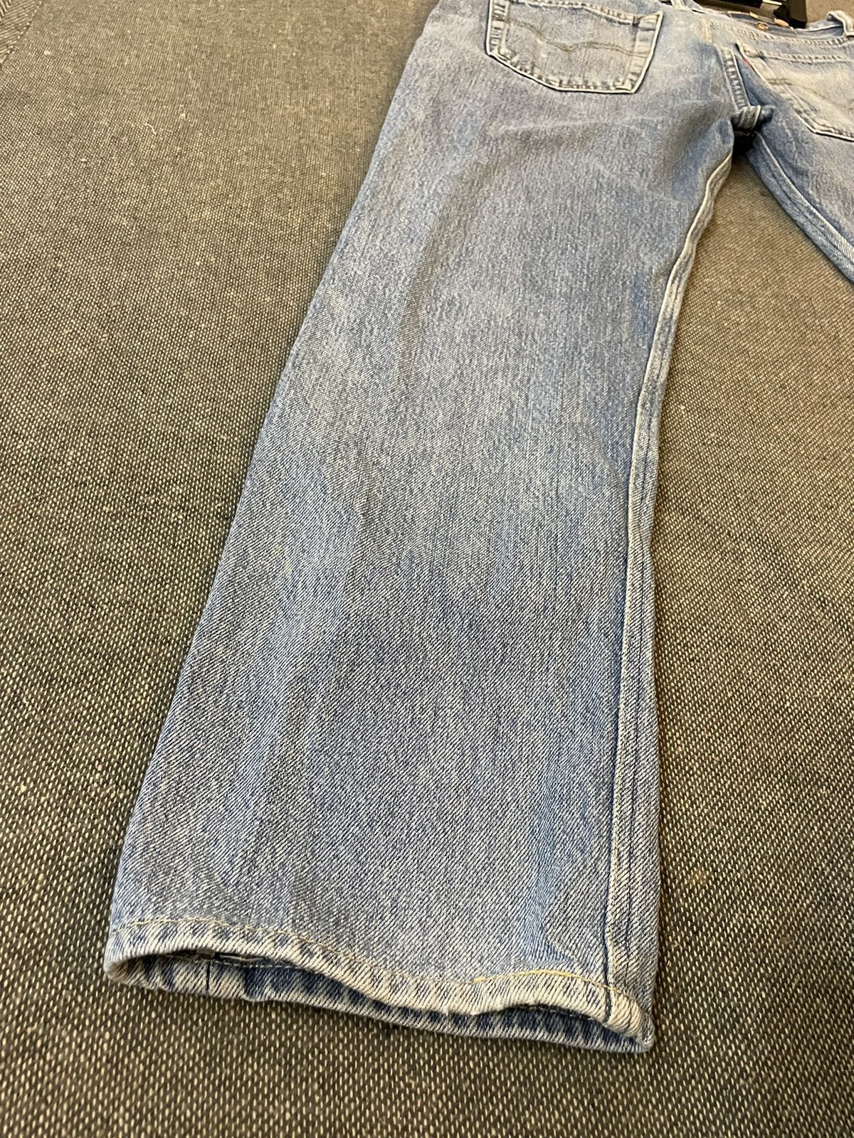 Levi's Vintage 90s Faded Distressed Levi’s 501 Jeans Size US 33 - 16 Thumbnail