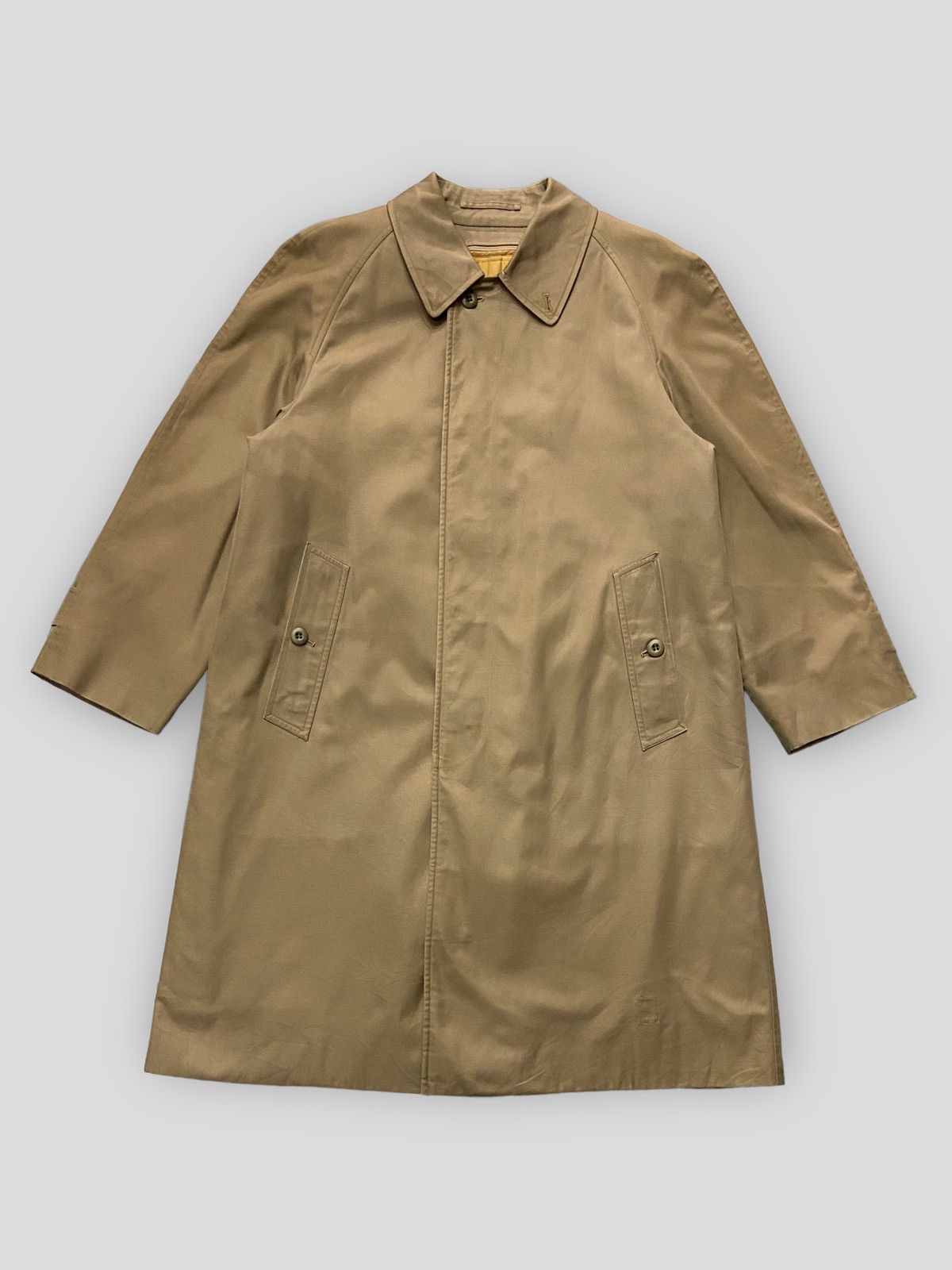 Burberry × Vintage Vintage Burberrys Nova Check Removable Lining Trench Coat Size US M / EU 48-50 / 2 - 3 Thumbnail