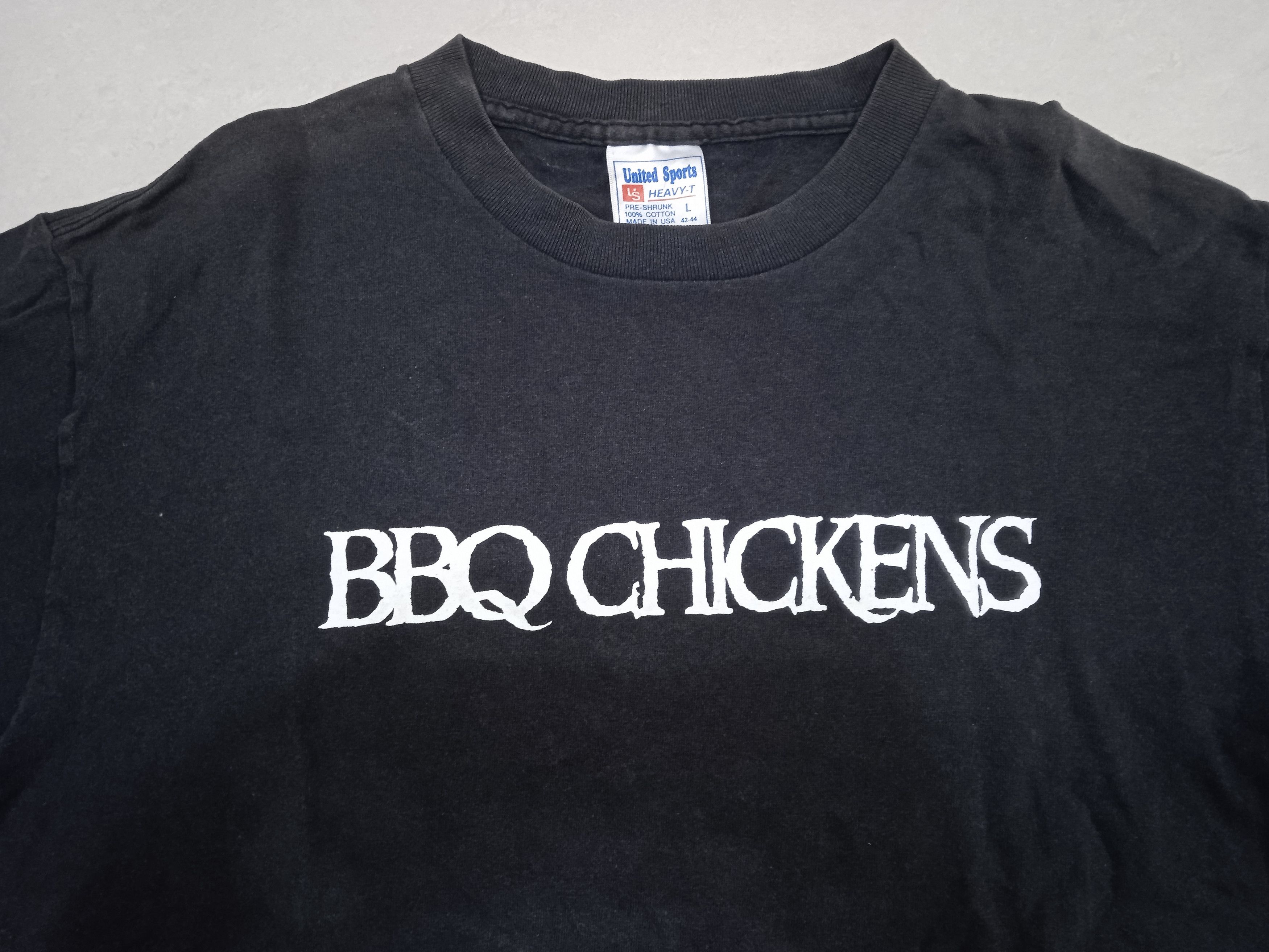 BBQ CHICKENS パーカー　pizza of death Vintage 90s Pizza of Death BBQ Chickens T-Shirt