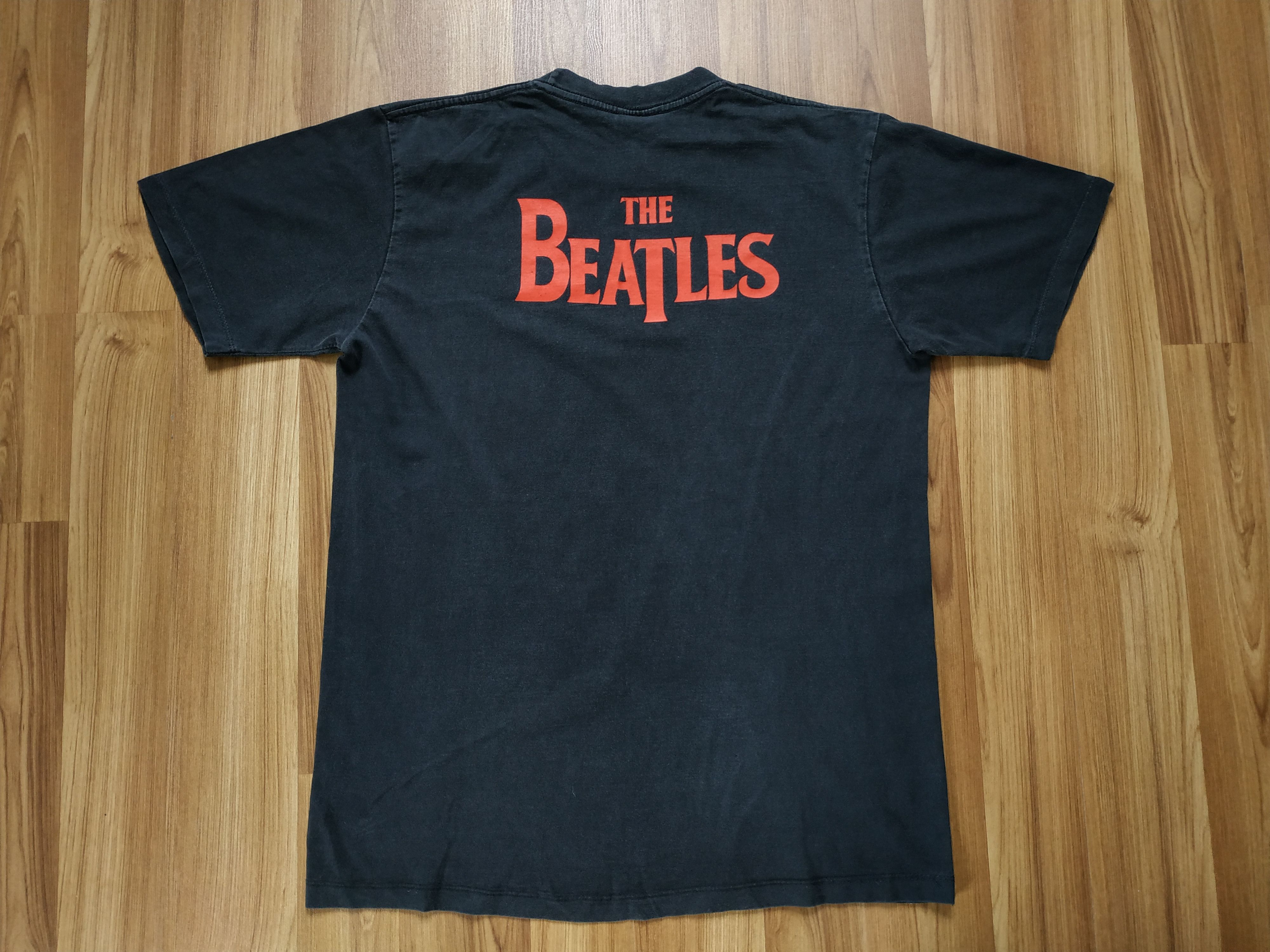 Band Tees Vintage The Beatles Let It Be T Shirt Tee Roses Pink Floyd Size US L / EU 52-54 / 3 - 2 Thumbnail