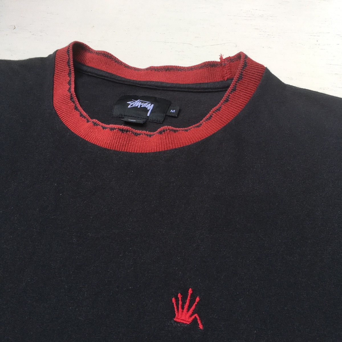 Stussy × Vintage Last Drop ‼️ STUSSY CROWN LONG SLEEVE TEES Size US M / EU 48-50 / 2 - 1 Thumbnail