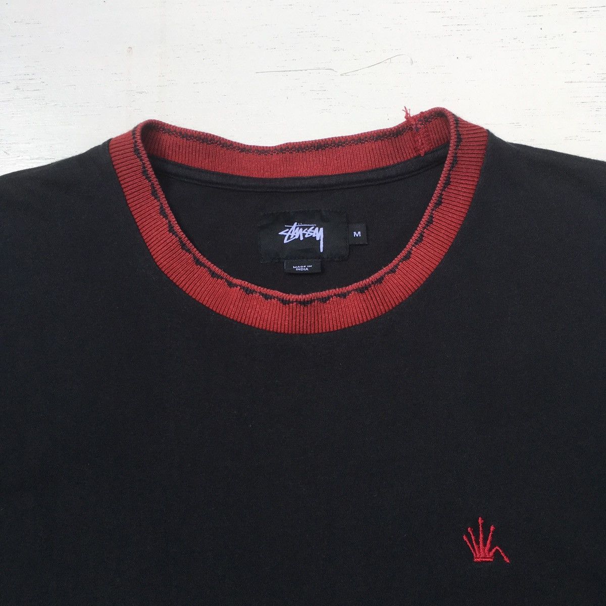 Stussy × Vintage Last Drop ‼️ STUSSY CROWN LONG SLEEVE TEES Size US M / EU 48-50 / 2 - 4 Thumbnail