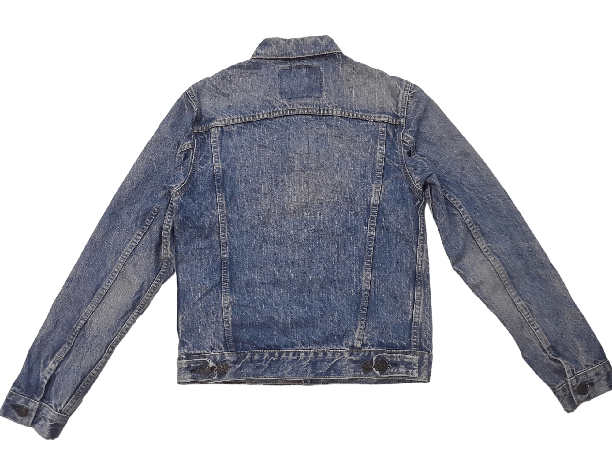 Orslow Orslow Denim Jacket Trucker Japan (E693) Size US S / EU 44-46 / 1 - 4 Thumbnail