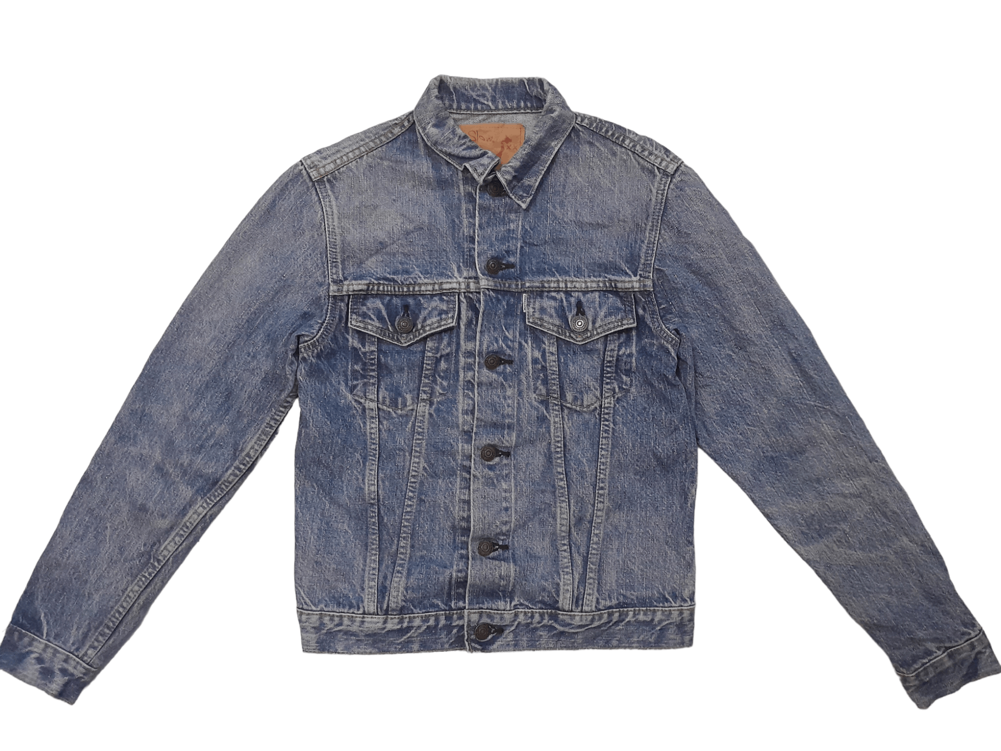 Orslow Orslow Denim Jacket Trucker Japan (E693) Size US S / EU 44-46 / 1 - 1 Thumbnail