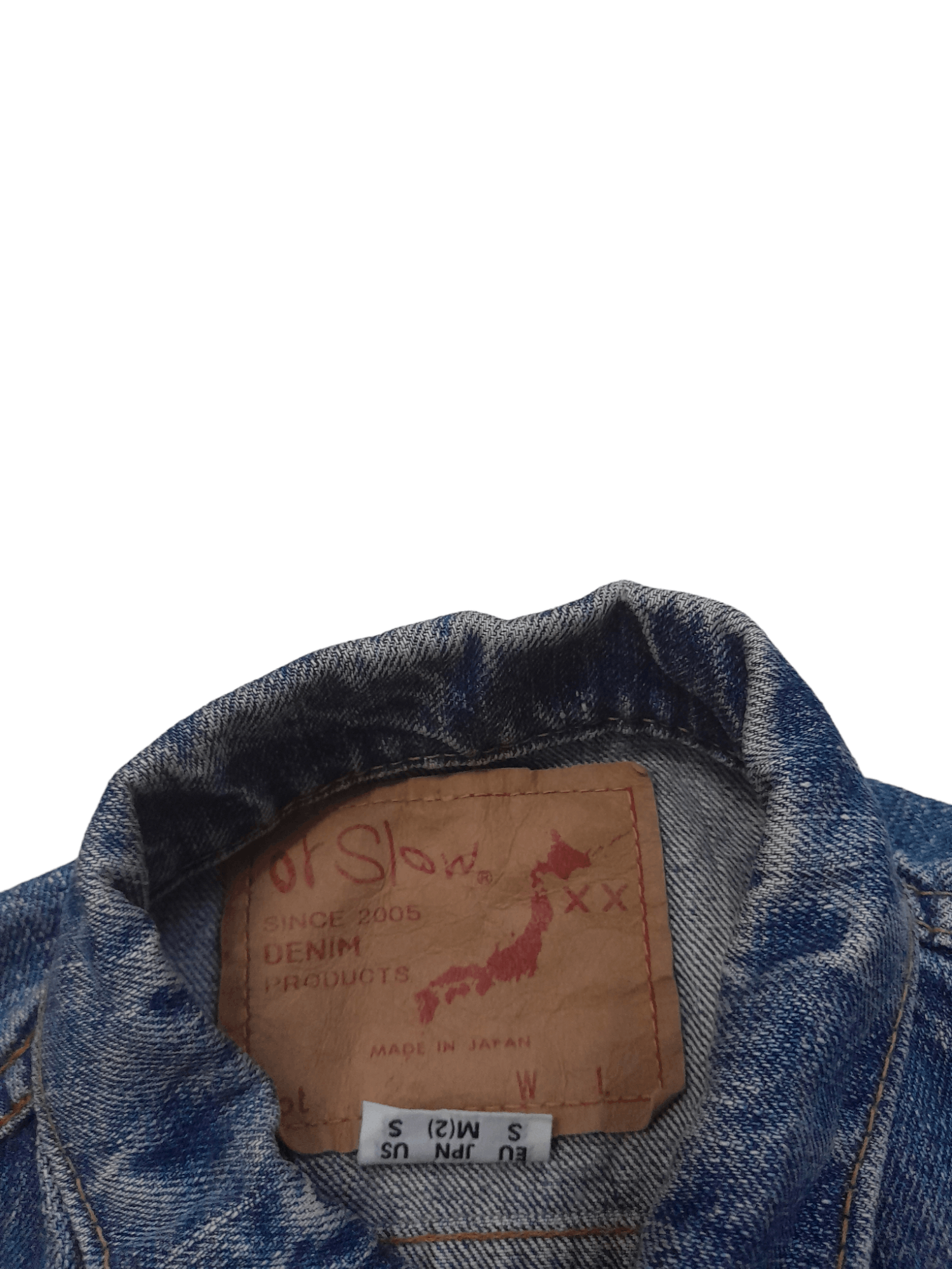 Orslow Orslow Denim Jacket Trucker Japan (E693) Size US S / EU 44-46 / 1 - 3 Thumbnail