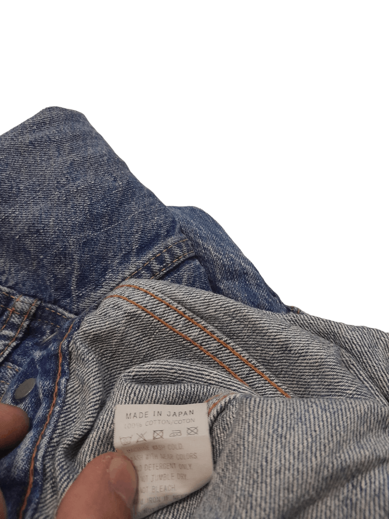 Orslow Orslow Denim Jacket Trucker Japan (E693) Size US S / EU 44-46 / 1 - 5 Thumbnail