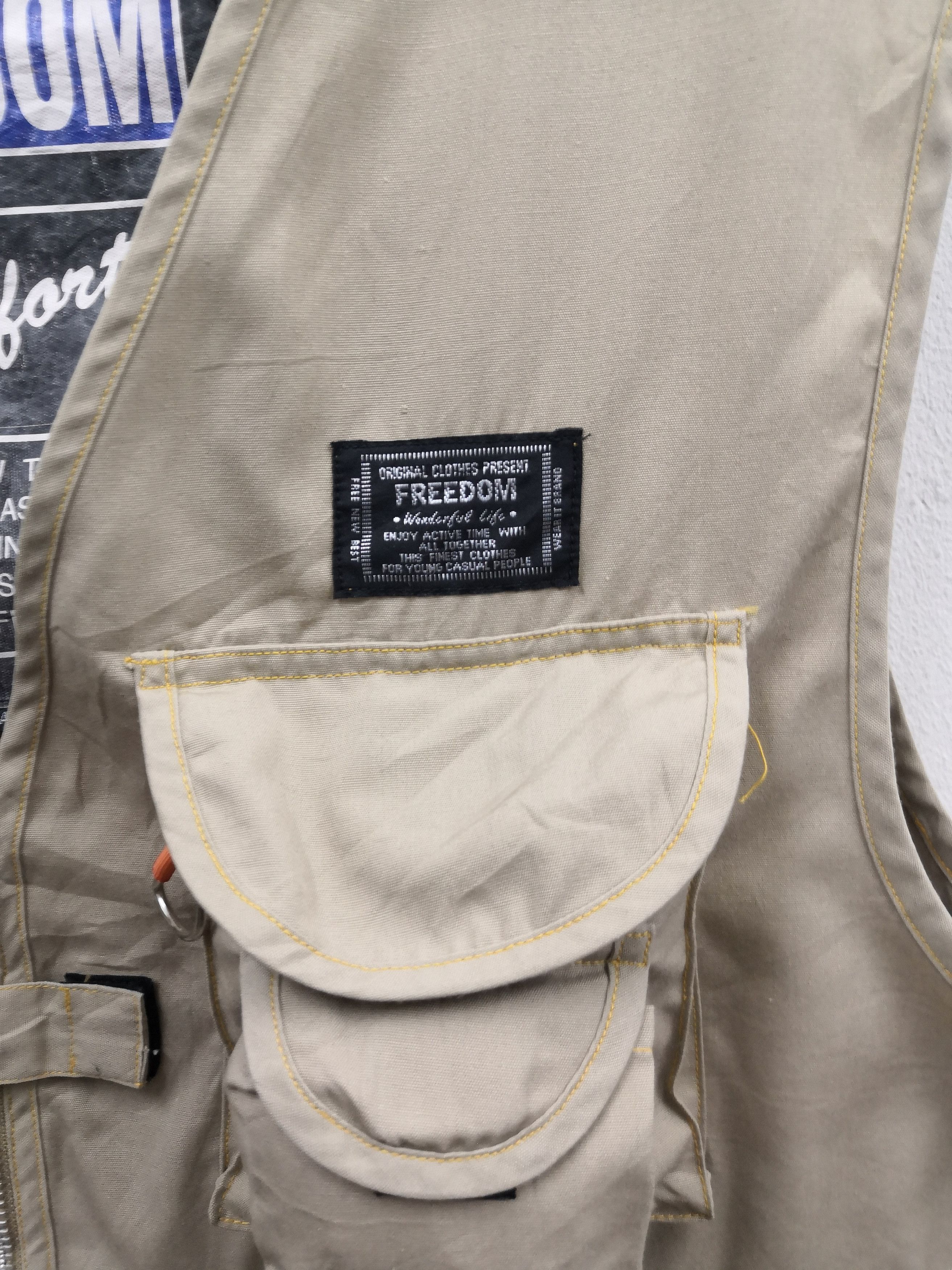 Designer × Japanese Brand Freedom Comfort Tactical Hunting Multipocket Vest Size US M / EU 48-50 / 2 - 12 Thumbnail