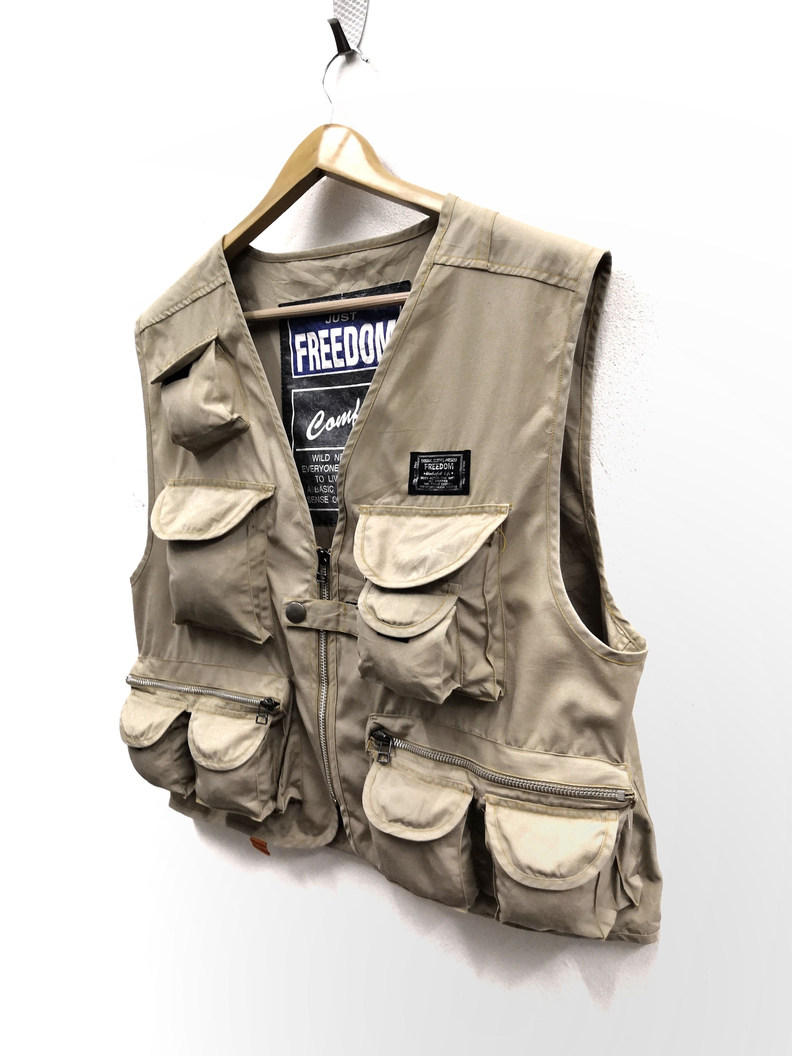 Designer × Japanese Brand Freedom Comfort Tactical Hunting Multipocket Vest Size US M / EU 48-50 / 2 - 2 Thumbnail