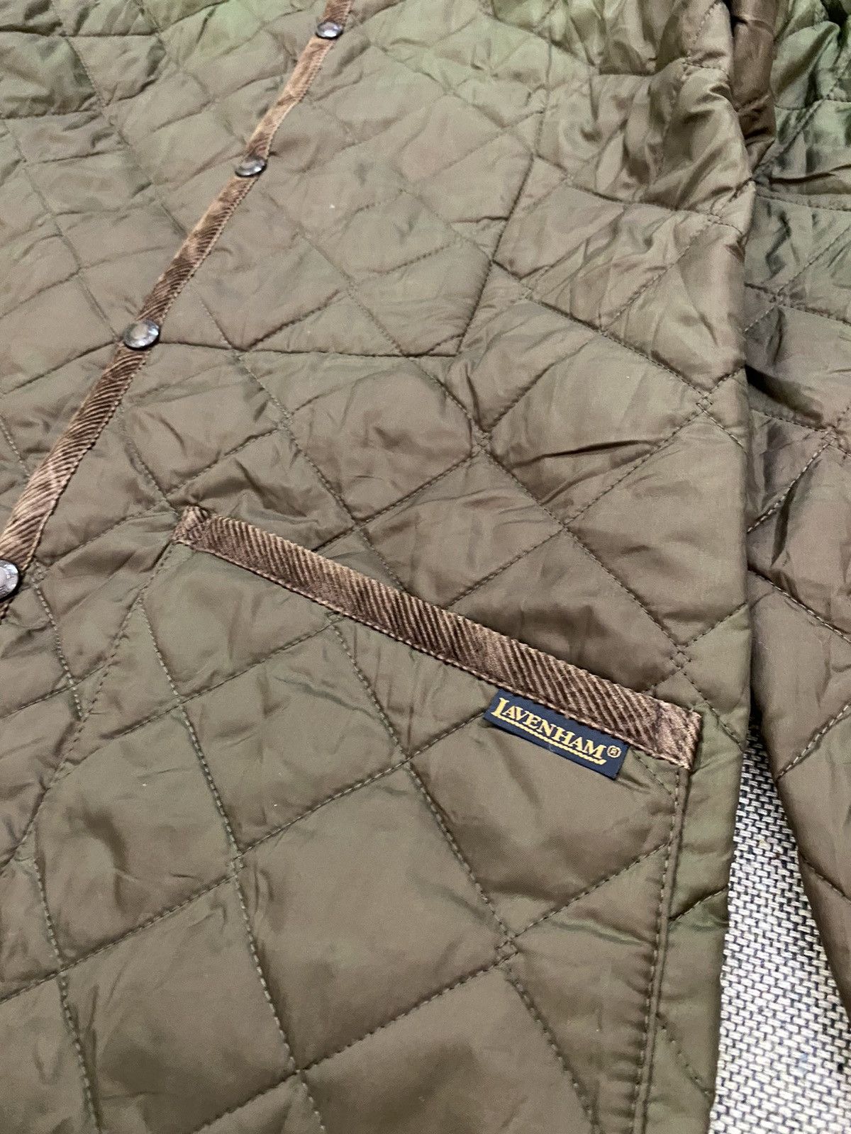 Lavenham Lavenham Army Green Quilted Jacket Size US M / EU 48-50 / 2 - 5 Thumbnail