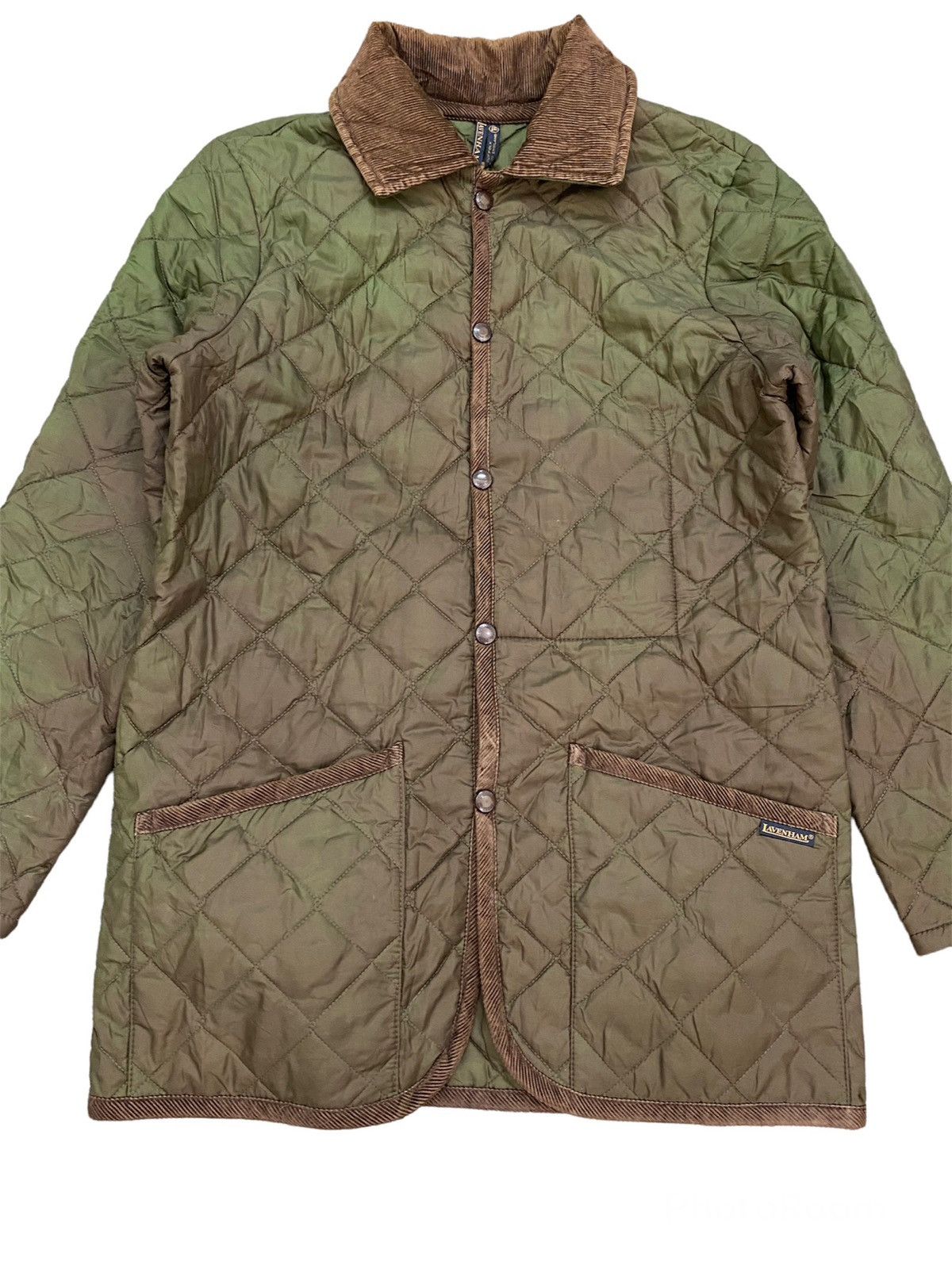 Lavenham Lavenham Army Green Quilted Jacket Size US M / EU 48-50 / 2 - 3 Thumbnail
