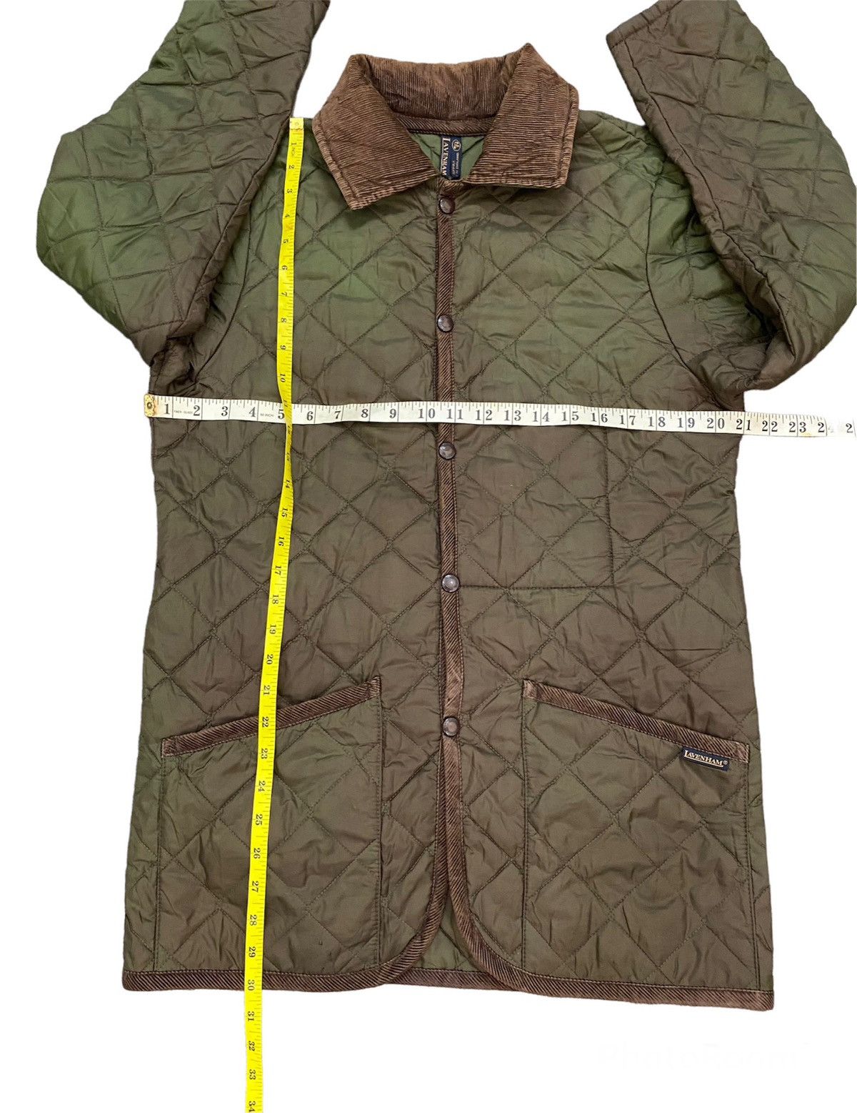 Lavenham Lavenham Army Green Quilted Jacket Size US M / EU 48-50 / 2 - 6 Thumbnail