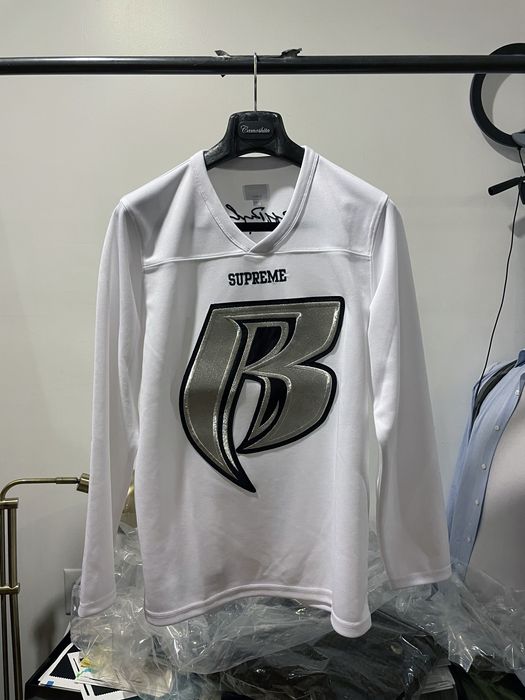 SUPREME RUFF RYDERS JERSEY - BLACK