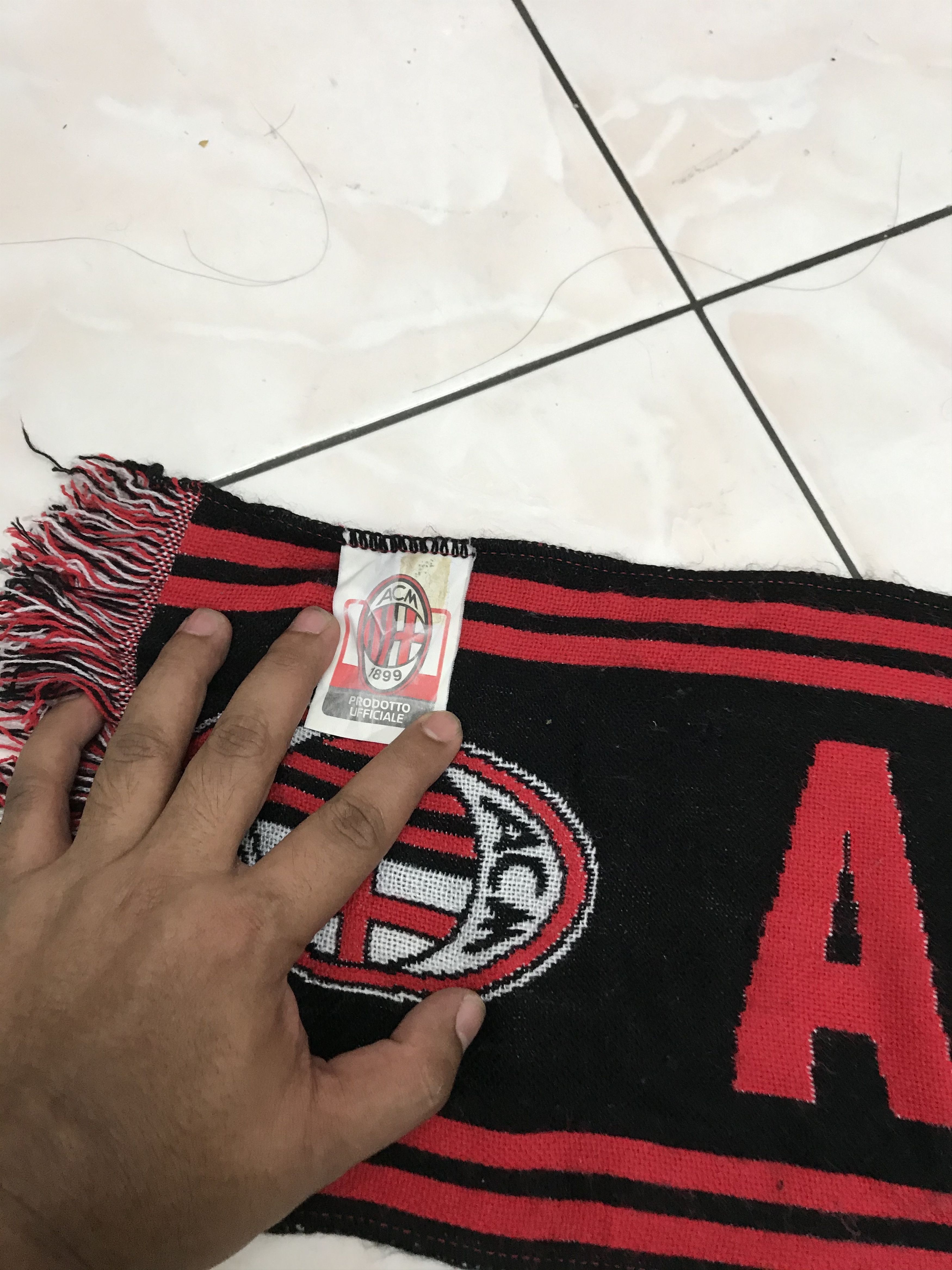 Other Vtg Ac Milan Vs Barcelona Mafla Size ONE SIZE - 4 Thumbnail