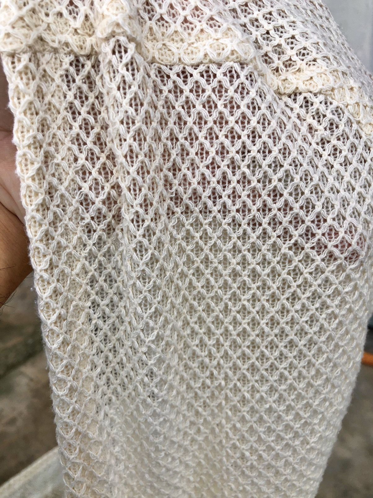 Japanese Brand Vintage jean jaures mesh hoodie Size M / US 6-8 / IT 42-44 - 4 Thumbnail