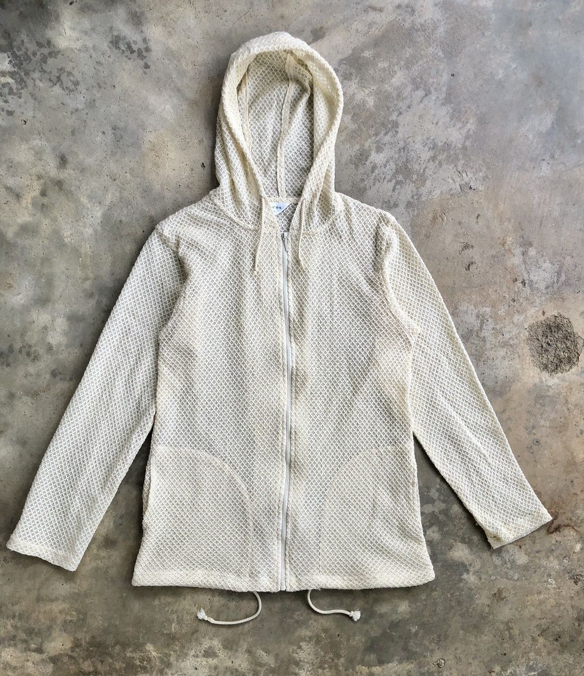 Japanese Brand Vintage jean jaures mesh hoodie Size M / US 6-8 / IT 42-44 - 1 Thumbnail