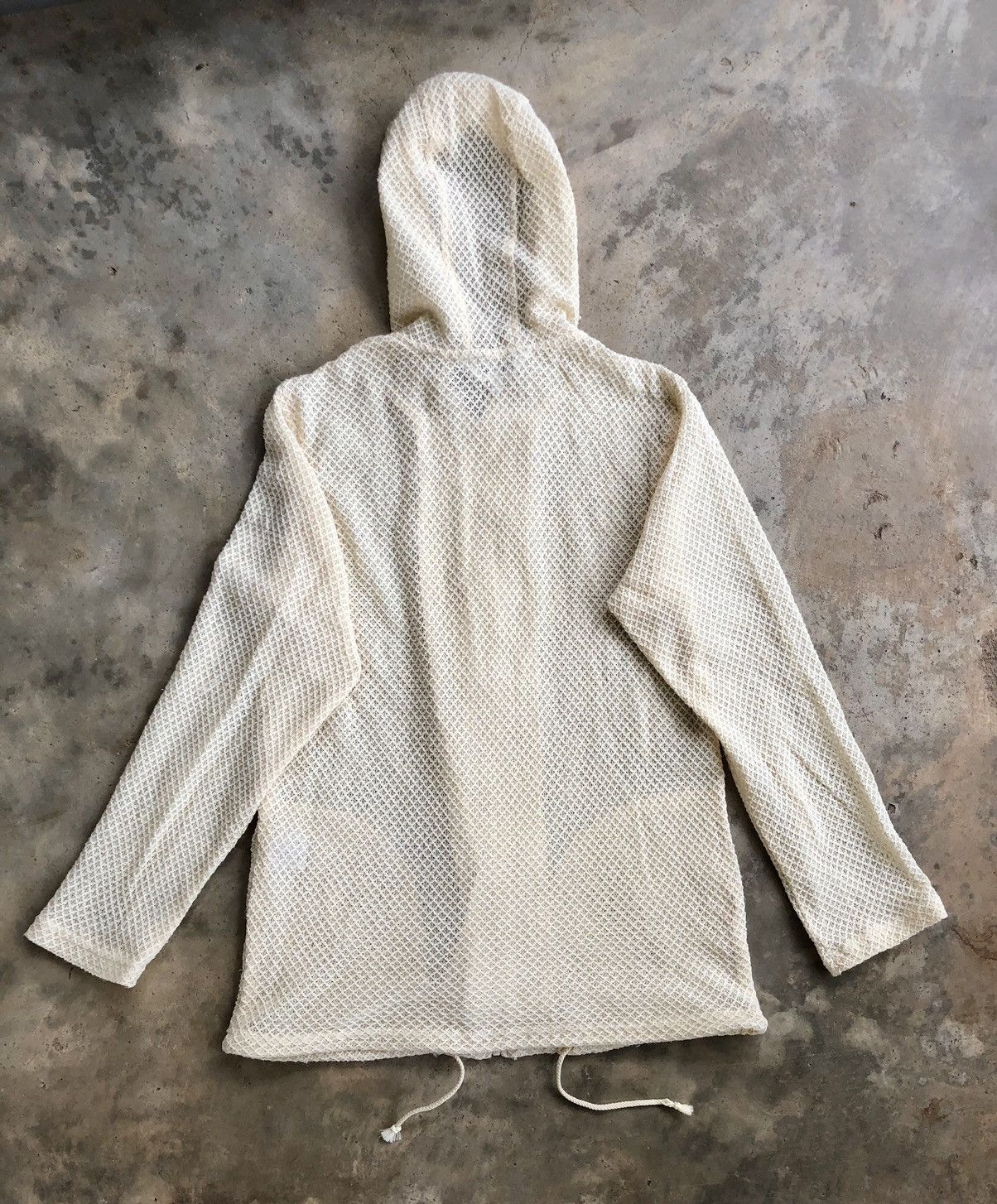 Japanese Brand Vintage jean jaures mesh hoodie Size M / US 6-8 / IT 42-44 - 2 Thumbnail