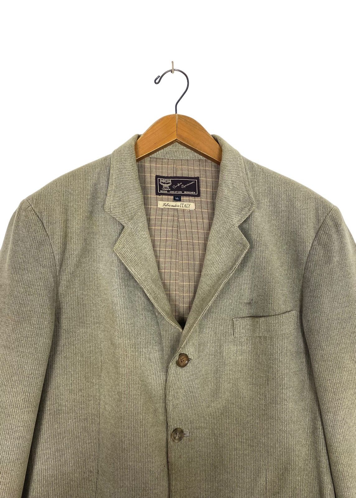 MCM Rare‼️ Mode Creation Munchen Rayon Coat Jacket Size 42S - 3 Thumbnail