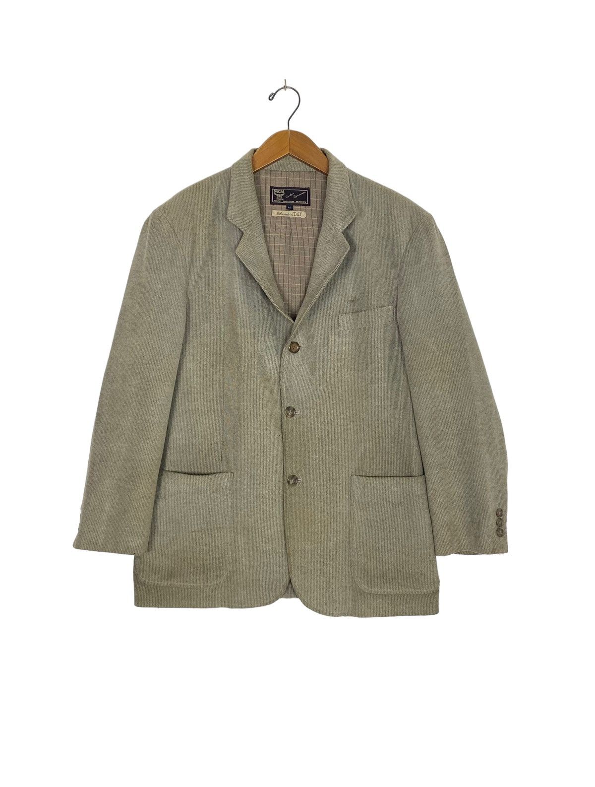 MCM Rare‼️ Mode Creation Munchen Rayon Coat Jacket Size 42S - 1 Thumbnail