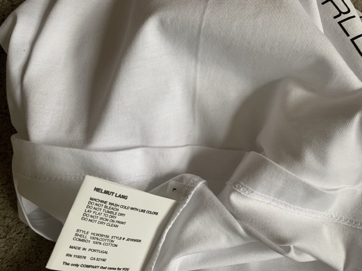 Helmut Lang HELMUT LANG “AS THE WORLD TURN” T-SHIRT Size L / US 10 / IT 46 - 8 Thumbnail