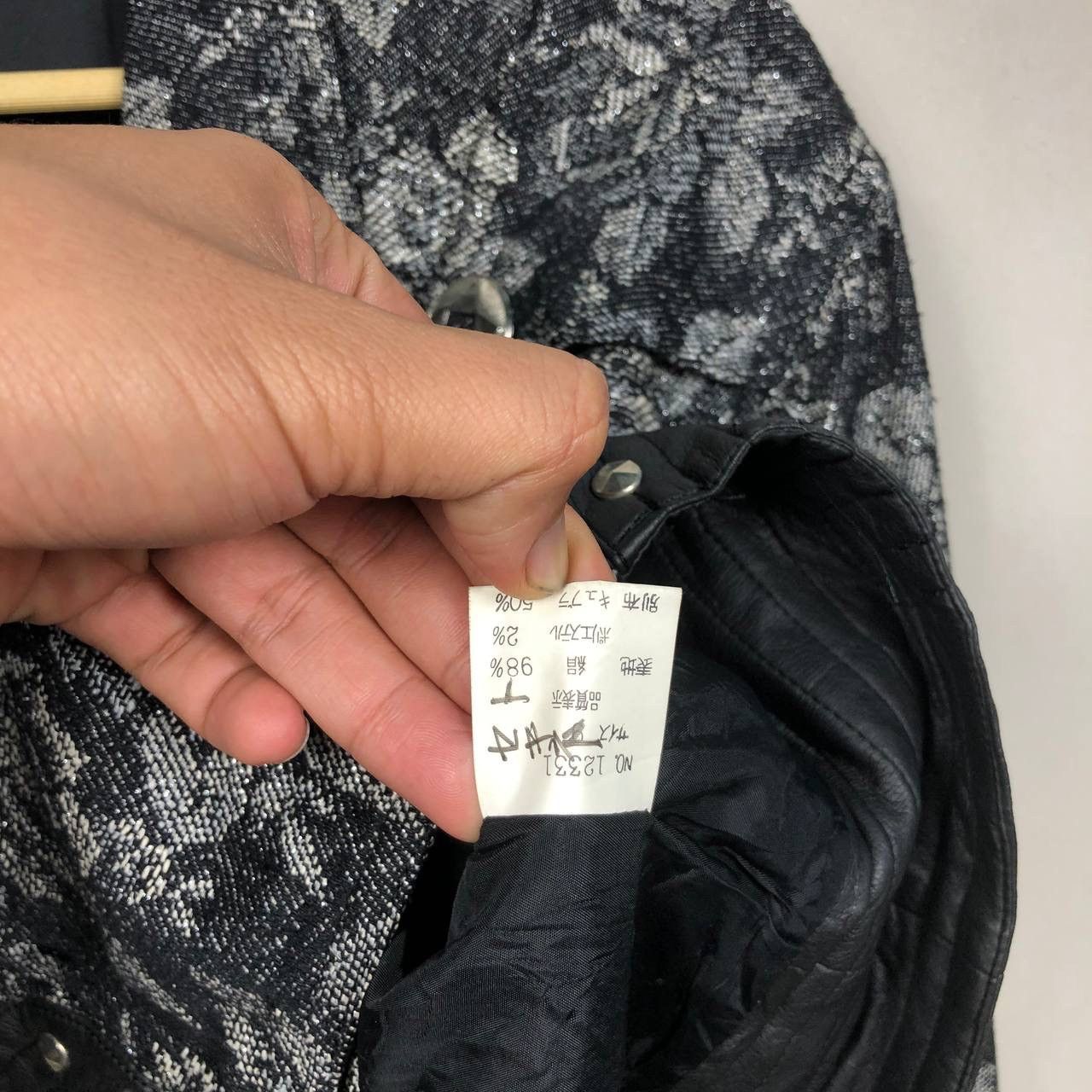Beauty Beast × Japanese Brand × Le Grande Bleu (L.G.B.) Japanese Floral Punk Seditionaries Double Collar Jacket Size US M / EU 48-50 / 2 - 11 Thumbnail