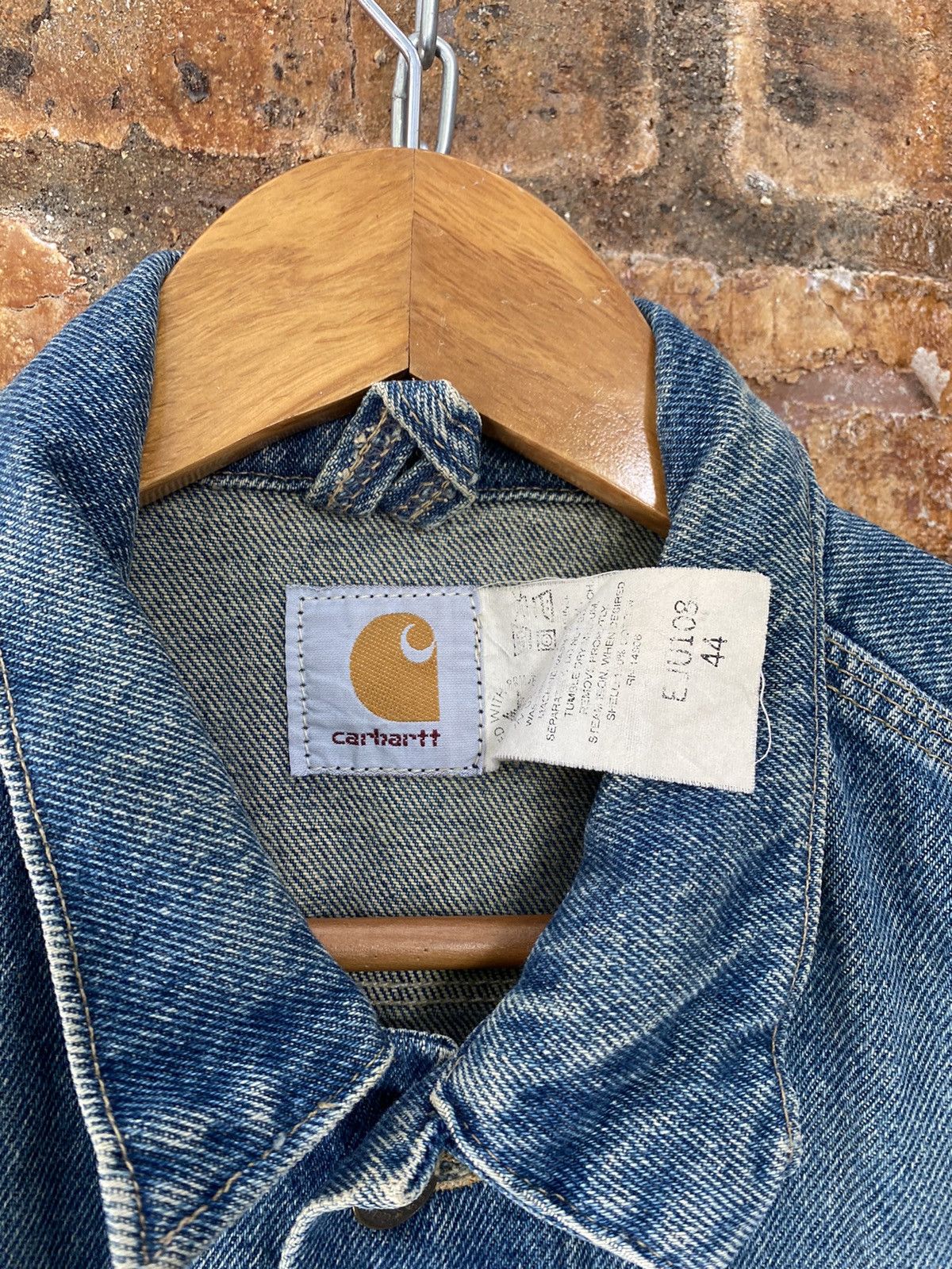 Carhartt 90s Iconic Jacket faded Size US L / EU 52-54 / 3 - 8 Thumbnail