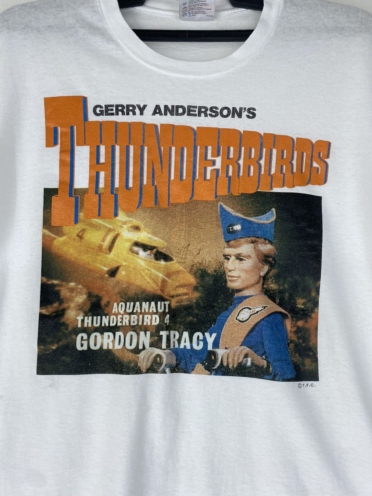 Vintage Vintage rare Thunderbirds movie Gerry Anderson’s Size US L / EU 52-54 / 3 - 3 Thumbnail