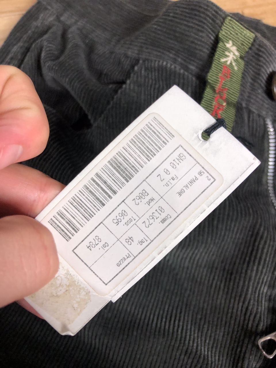 Japanese Brand Block 60 velvet Japanese brand pants Size US 34 / EU 50 - 10 Thumbnail