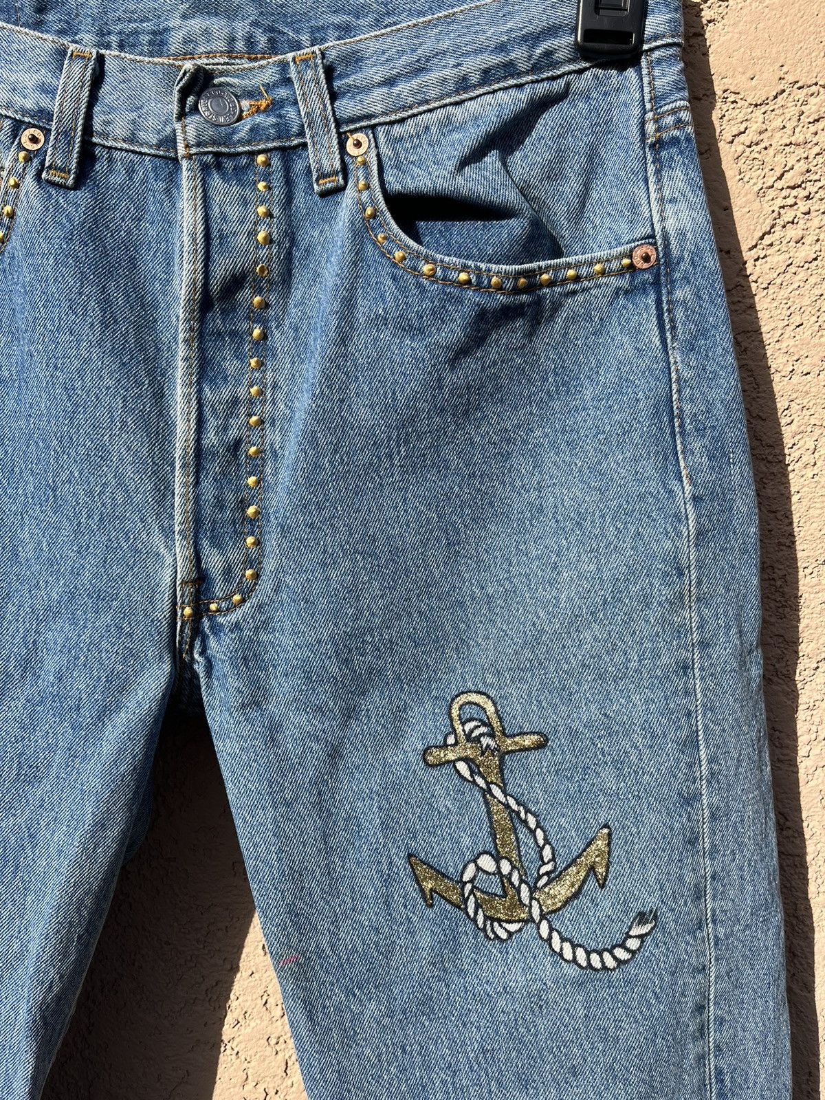Levi's Vintage 80s Levi’s 501 made in the USA Size US 30 / EU 46 - 5 Thumbnail