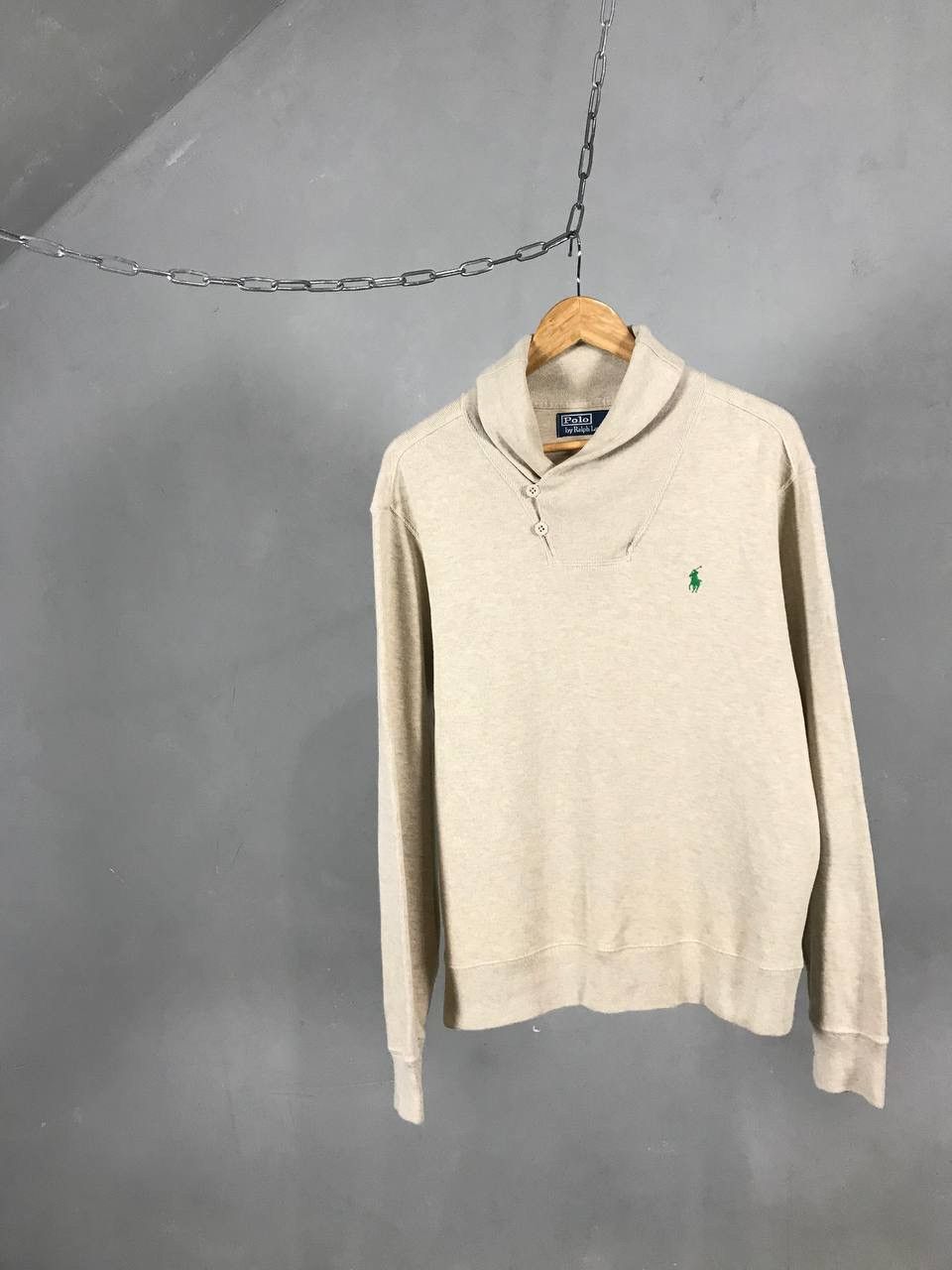 Vintage Polo Ralph Lauren vintage luxury streetwear sweatshirt Size US M / EU 48-50 / 2 - 1 Thumbnail