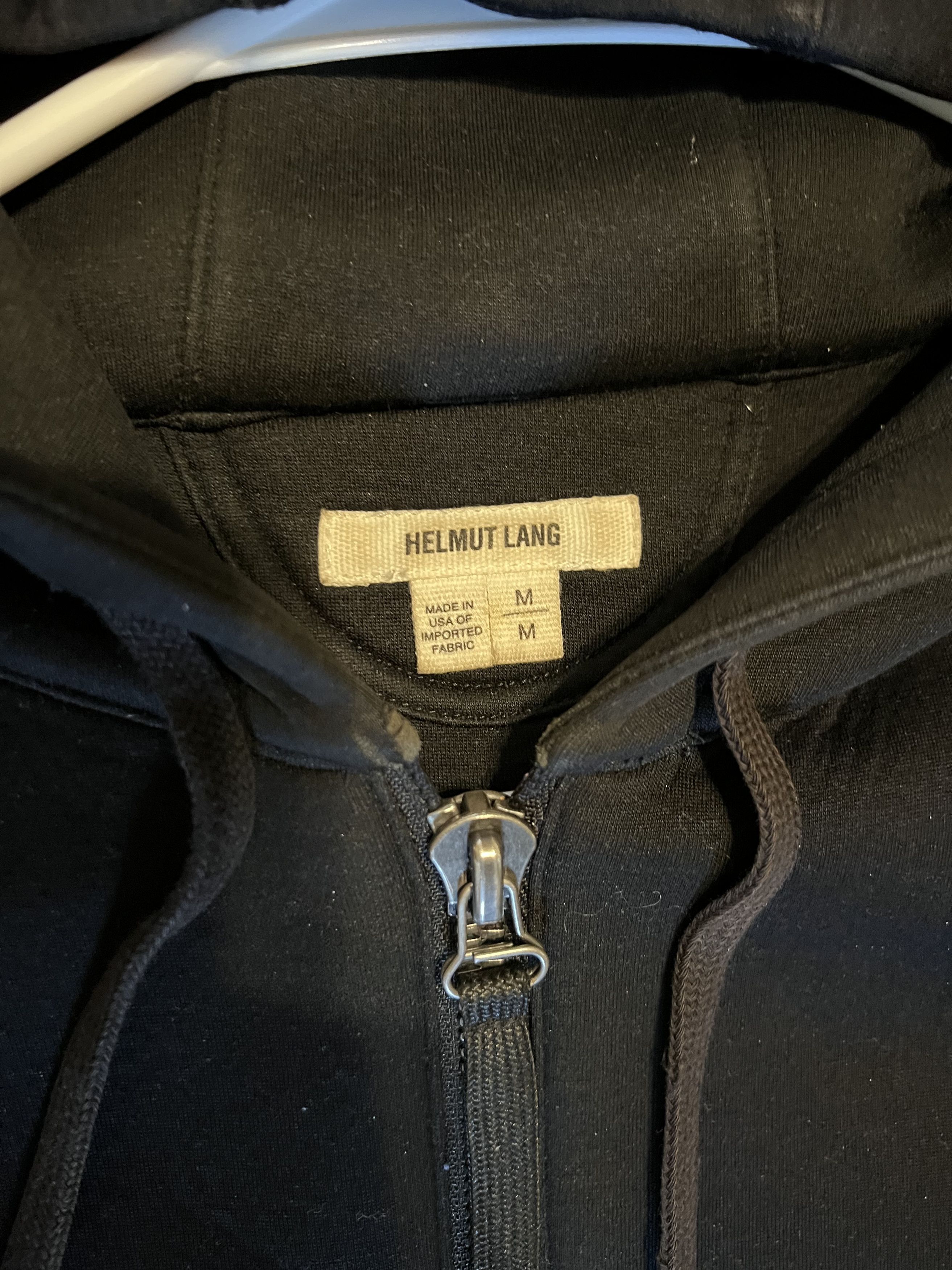 Helmut Lang Neoprene Helmut Lang Hoodie Grailed