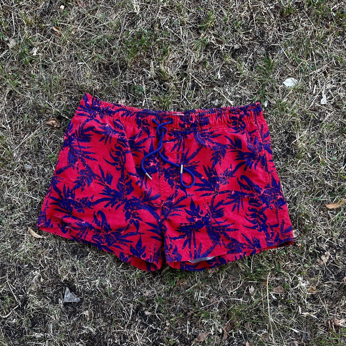 Vintage Vintage 90s All Over Print Baggy Shorts Rave Streetwear 34 Size US 34 / EU 50 - 1 Thumbnail
