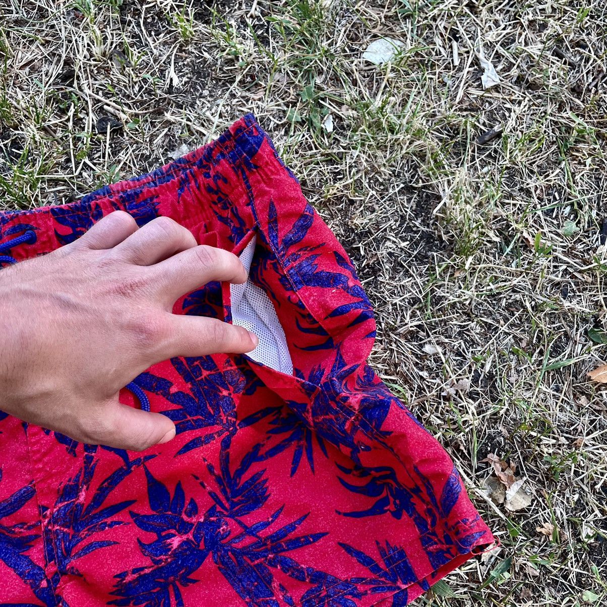 Vintage Vintage 90s All Over Print Baggy Shorts Rave Streetwear 34 Size US 34 / EU 50 - 5 Thumbnail